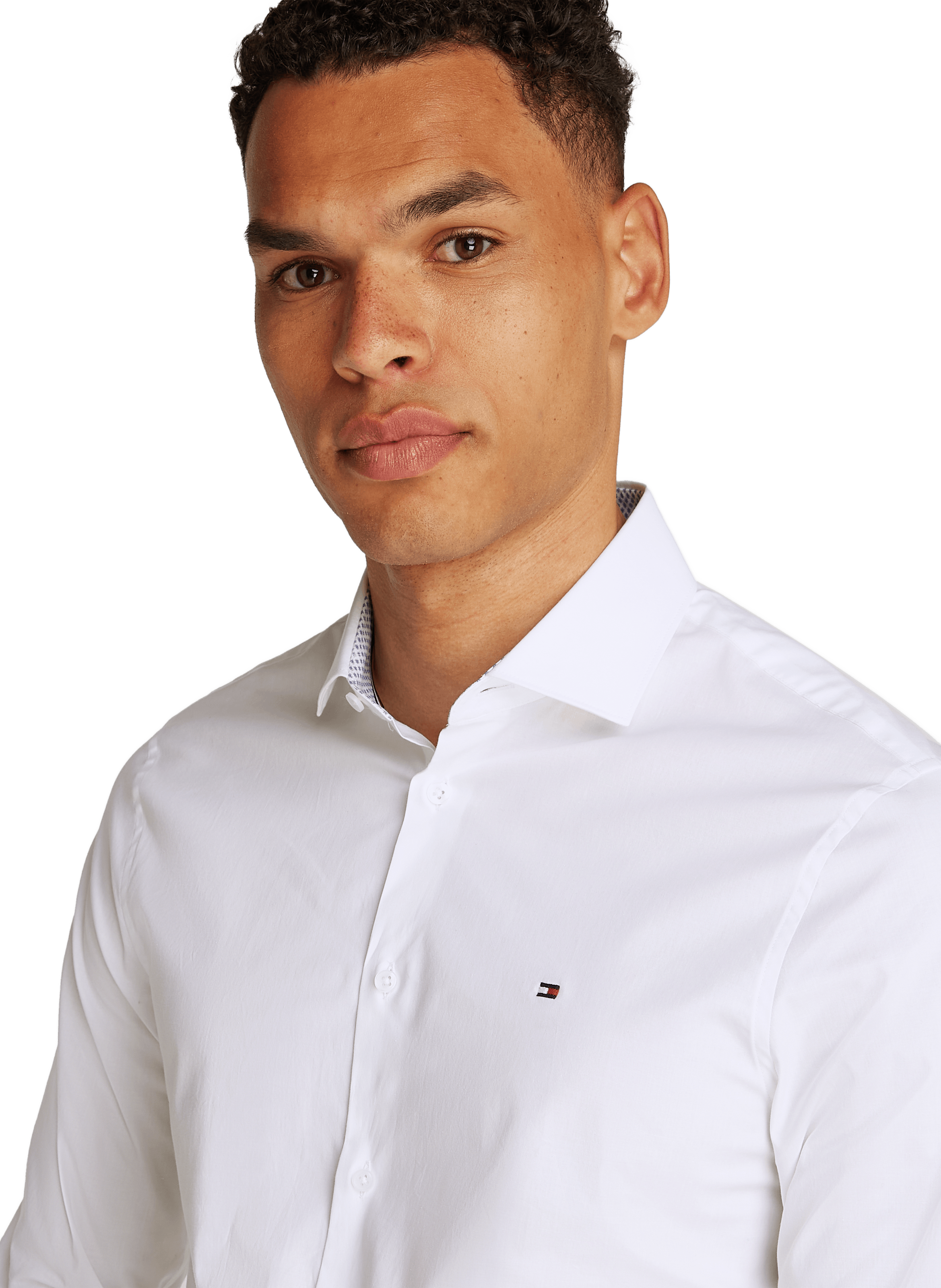 Chemise coupe slim TOMMY HILFIGER Blanc