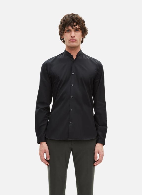 Chemise en smart twill Noir by THE KOOPLES THE KOOPLES Chemise en smart twill Noir