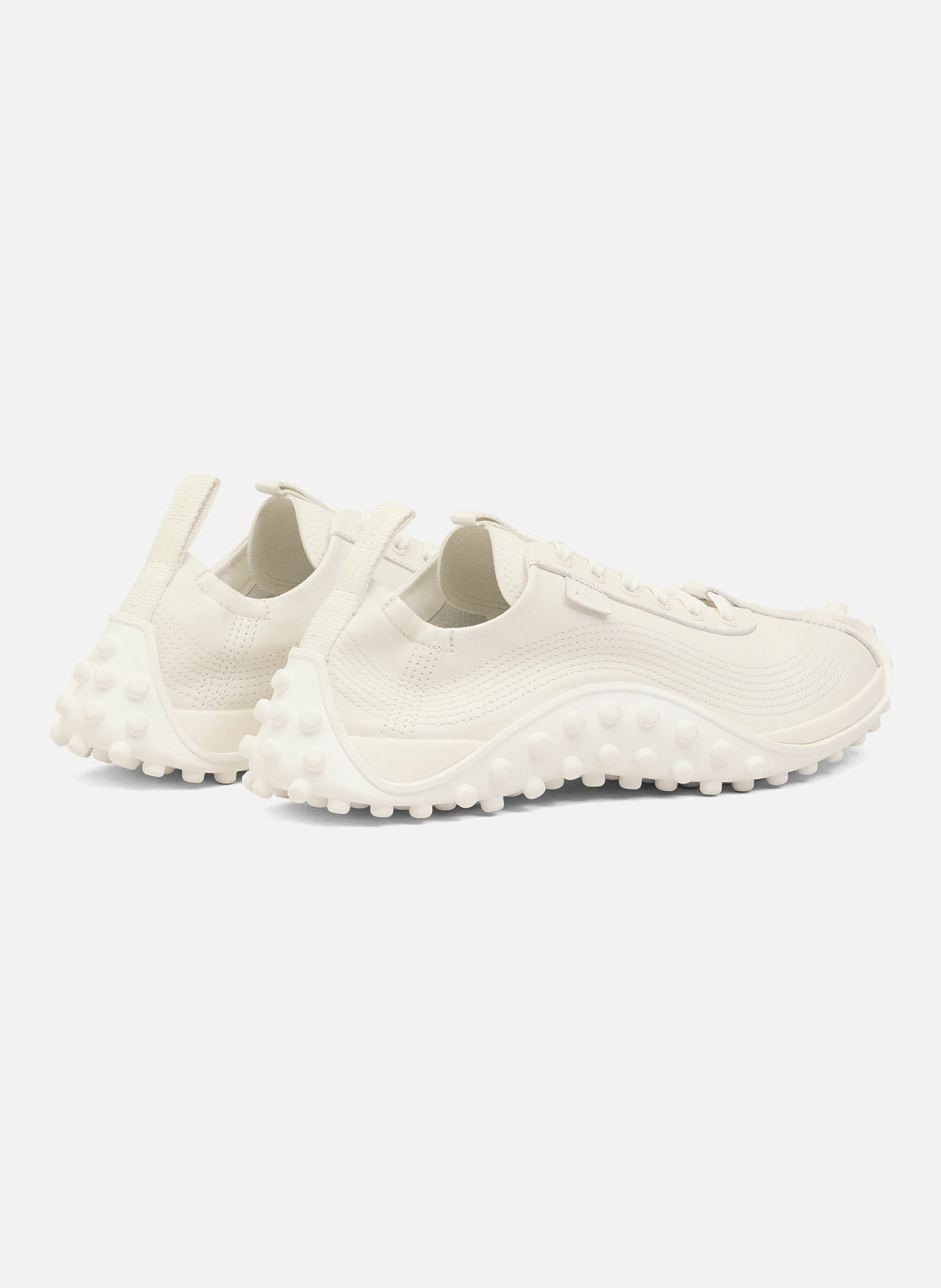 Sneakers mirage unisexes en cuir de veau AMI PARIS Blanc