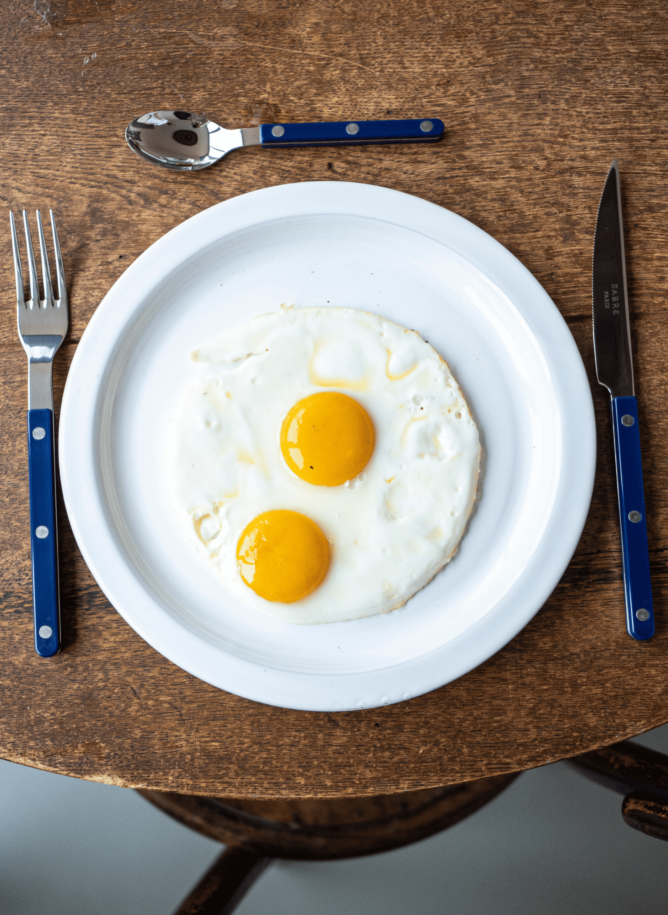Fourchette de table, bistrot SABRE PARIS Bleu