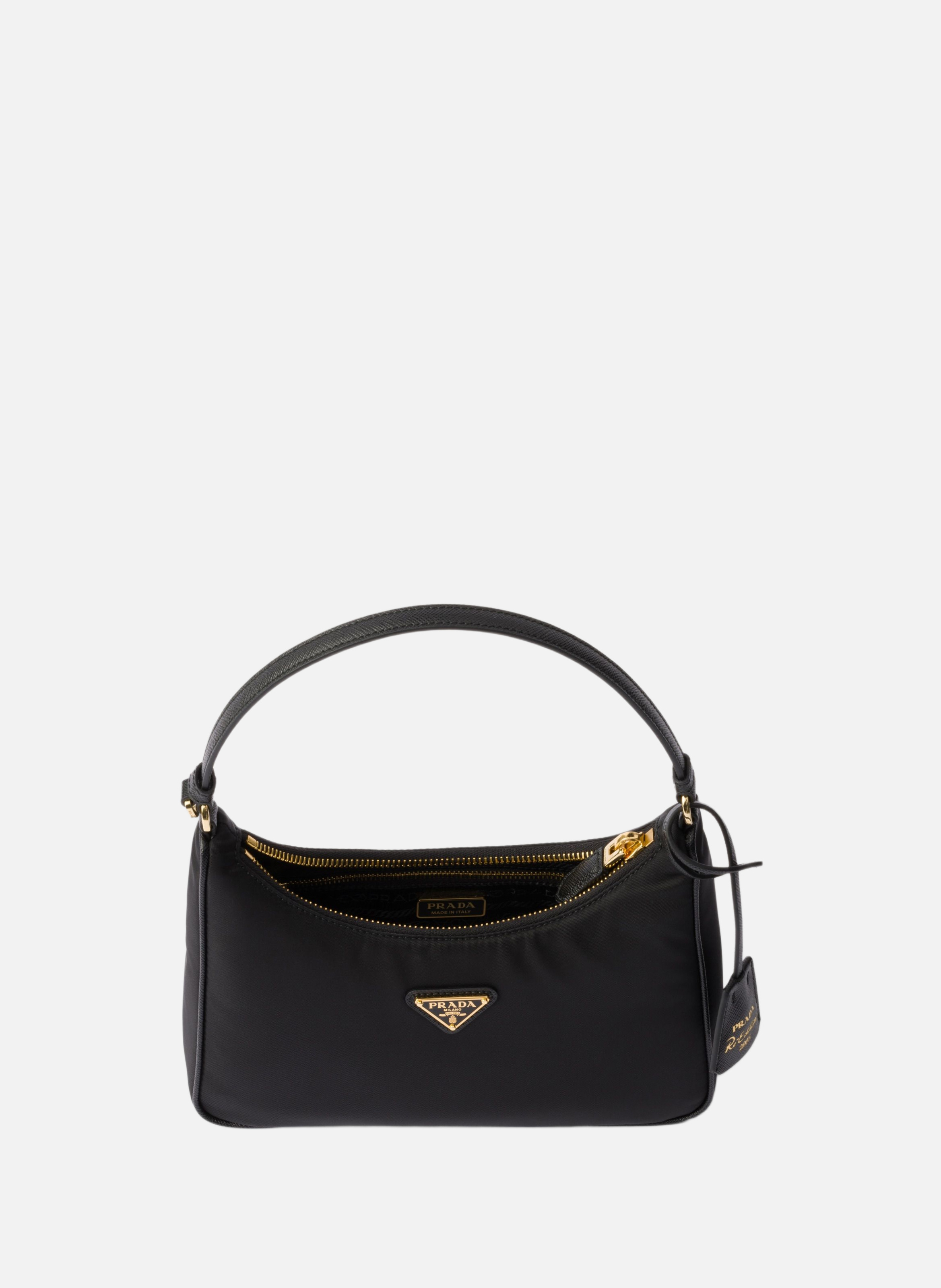 Mini sac prada re-edition 2005 en re-nylon PRADA Noir