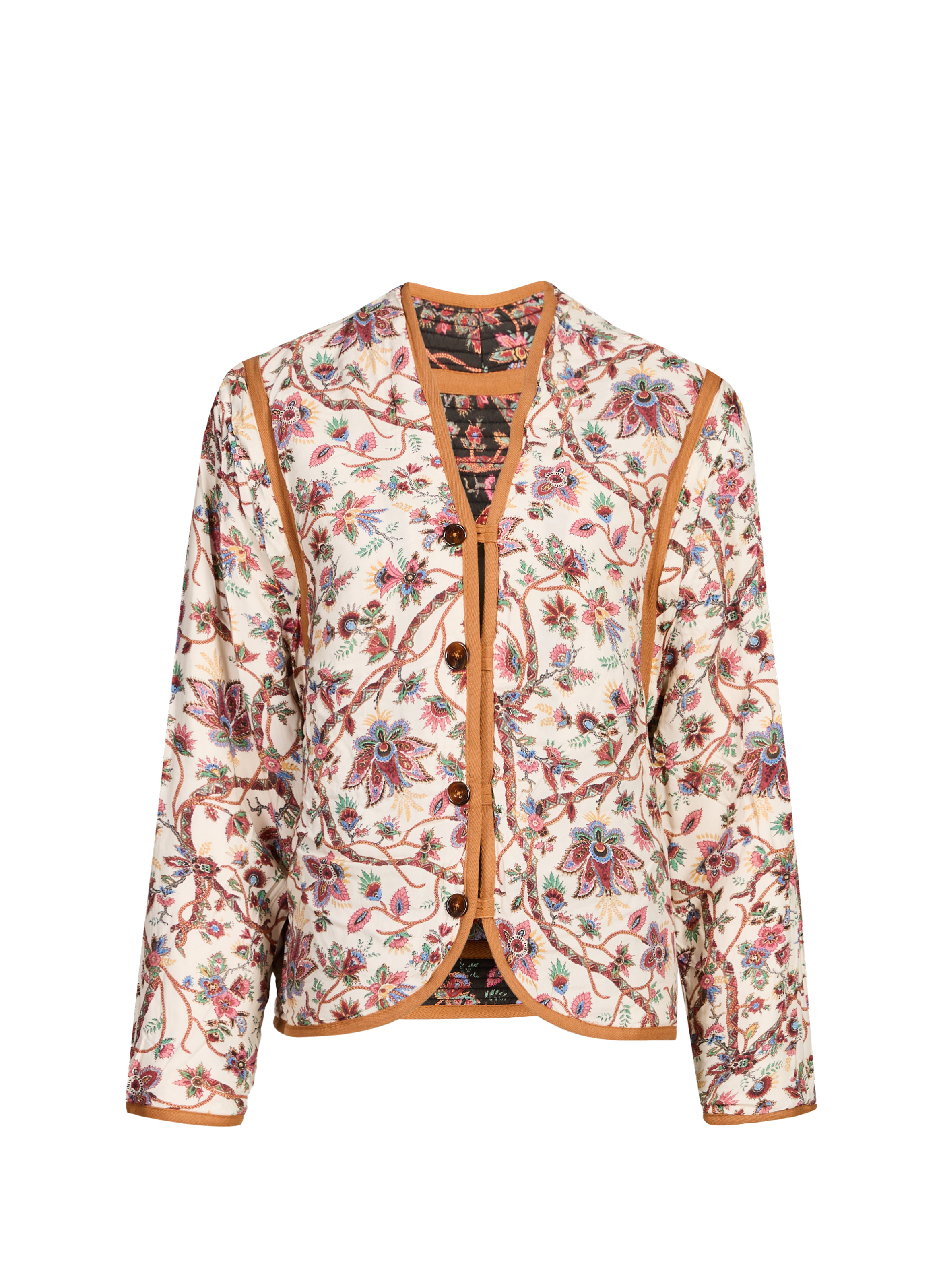 Veste aspect fleuri réversible LOUISE MISHA Multicolore