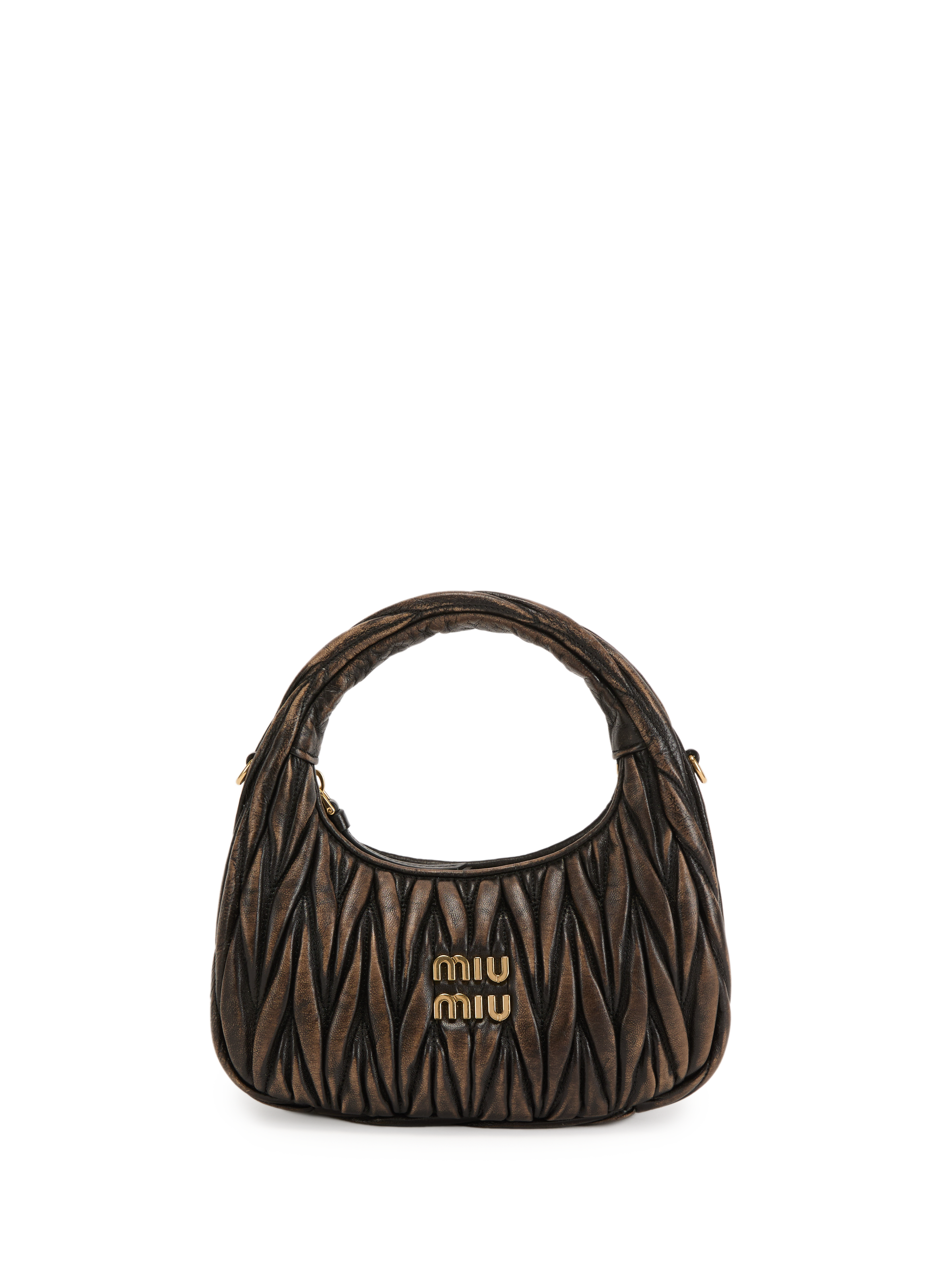 MIU MIU Sac à main matelassé  Marron