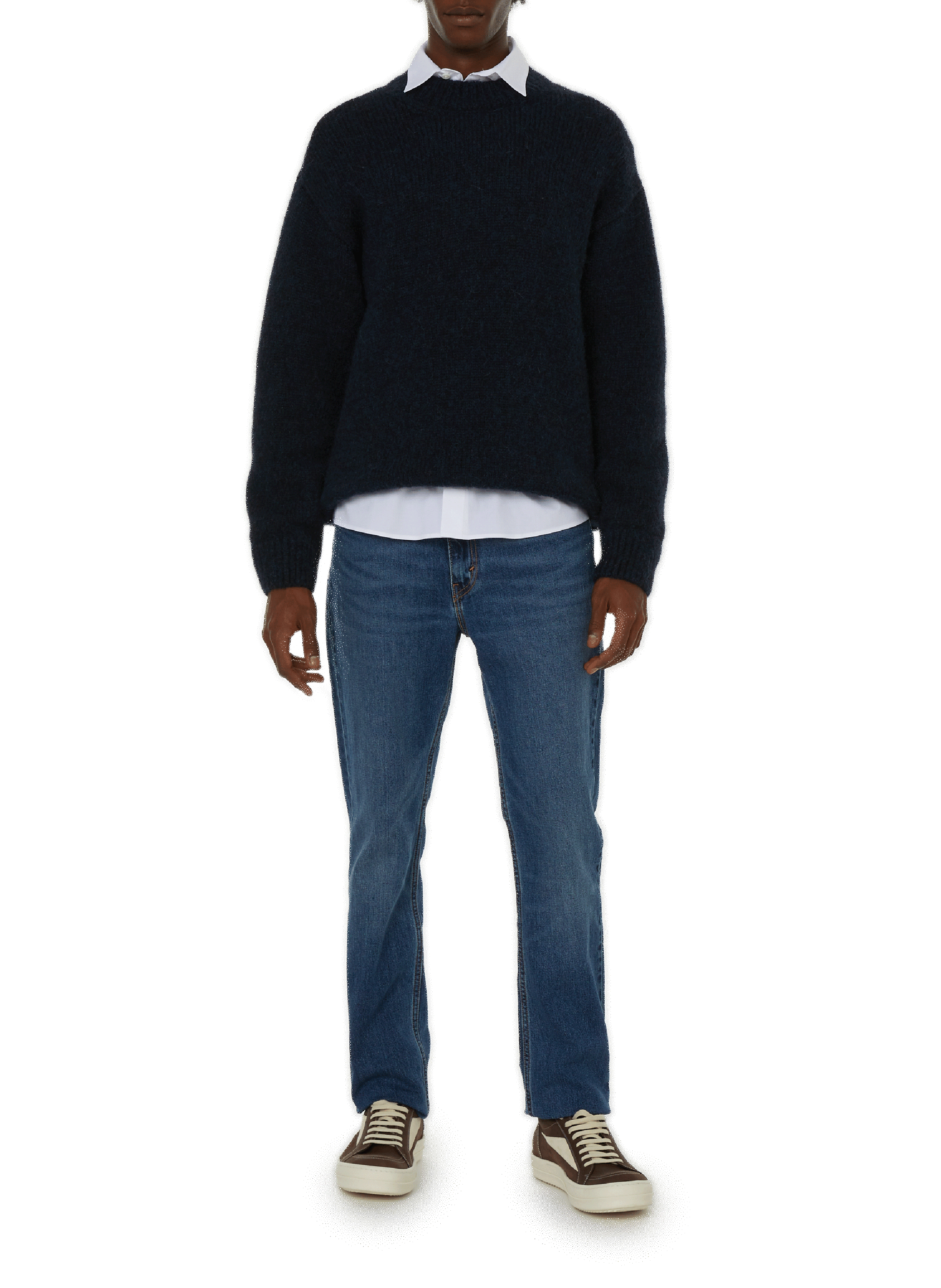 511 Slim cotton jeans LEVI'S Grey