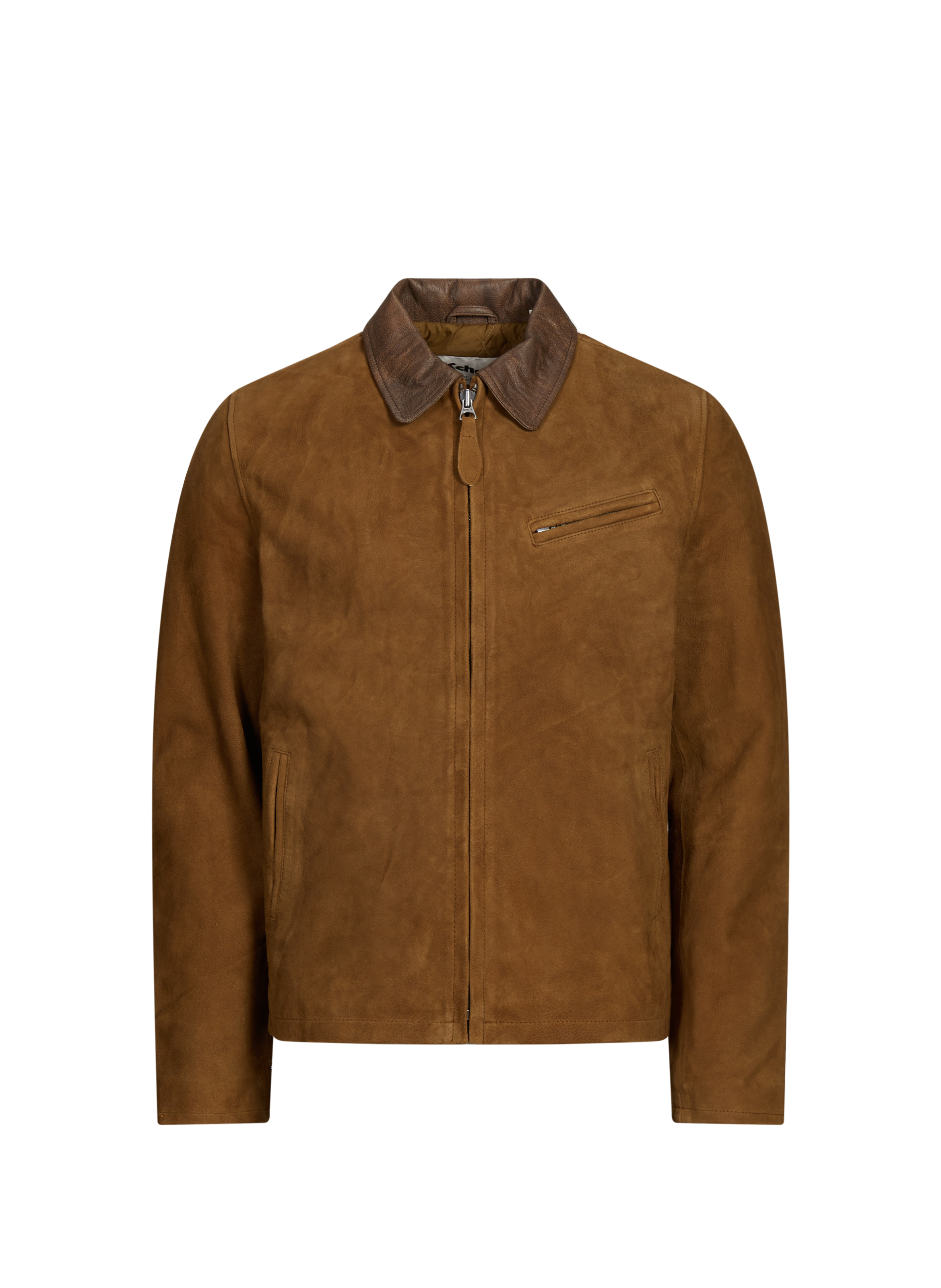 SCHOTT Classic leather jacket Red