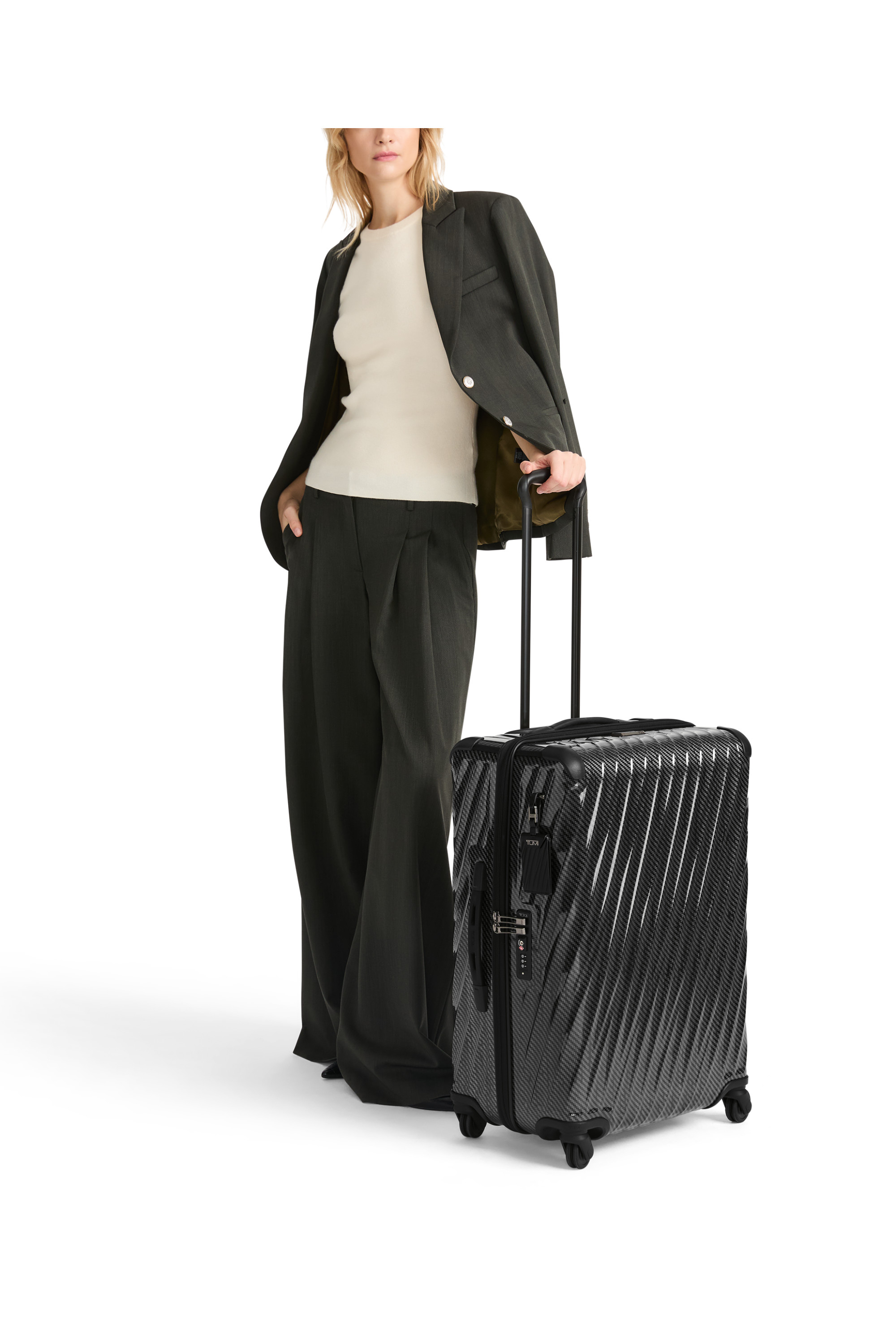 19 degree lite valise 4 roues taille m TUMI Noir