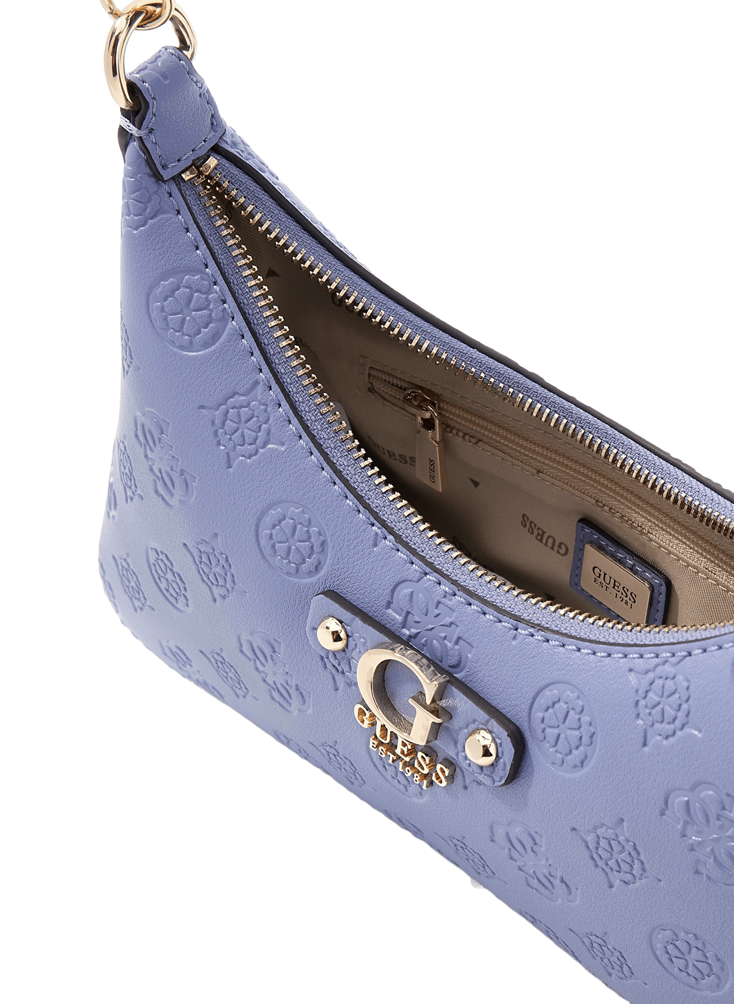 Dita logo shoulder bag GUESS Blue