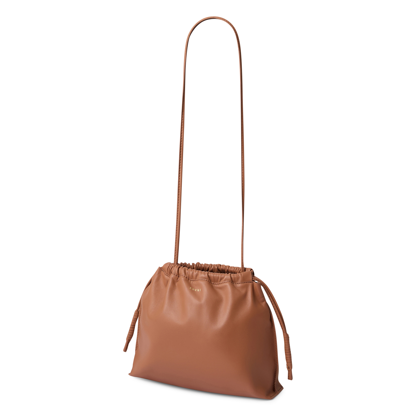 Sac bandoulière en cuir suzette SOEUR Rose