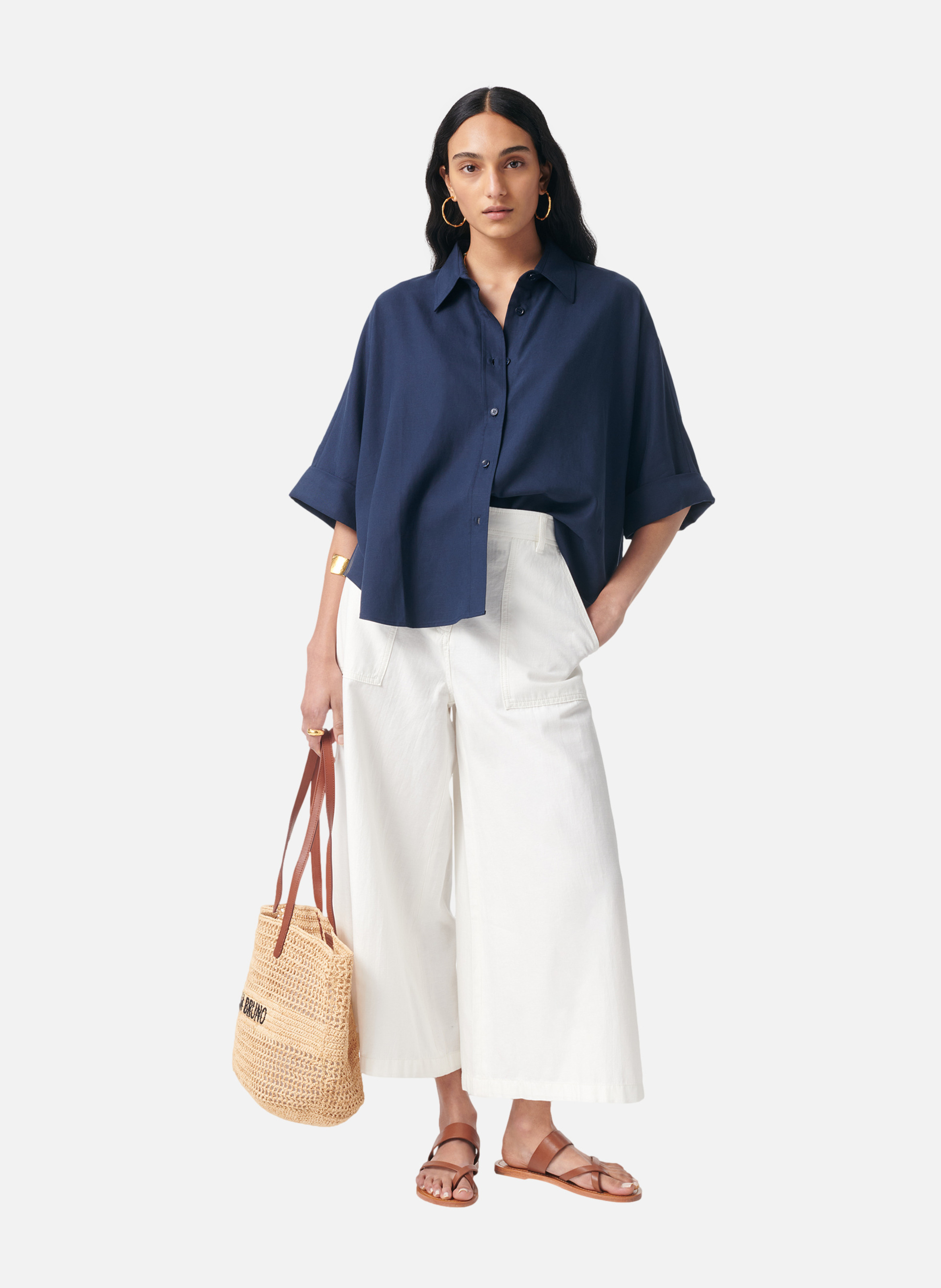 Chemise bobby VANESSA BRUNO Bleu