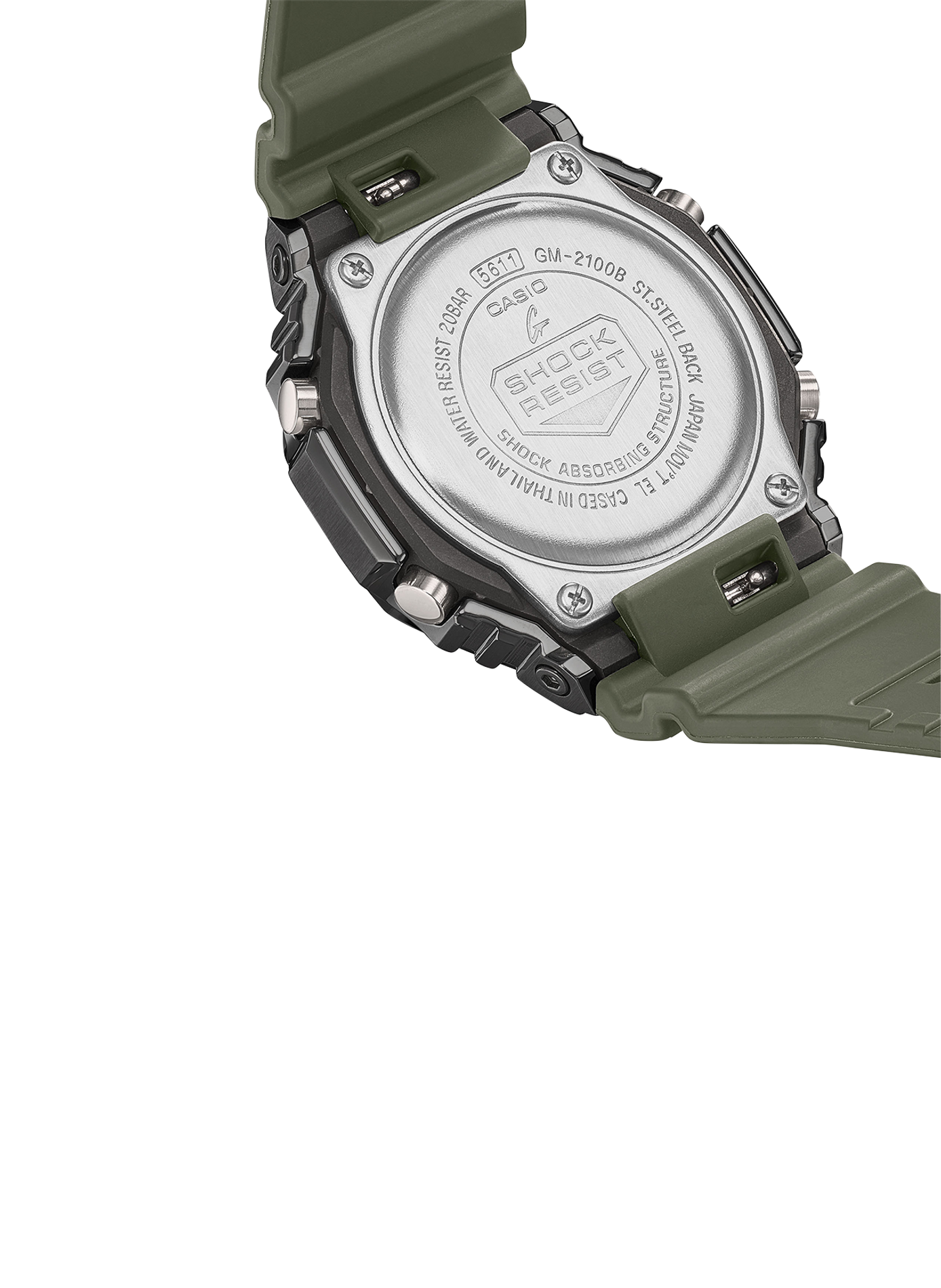 Montre G-Shock en acier CASIO Noir