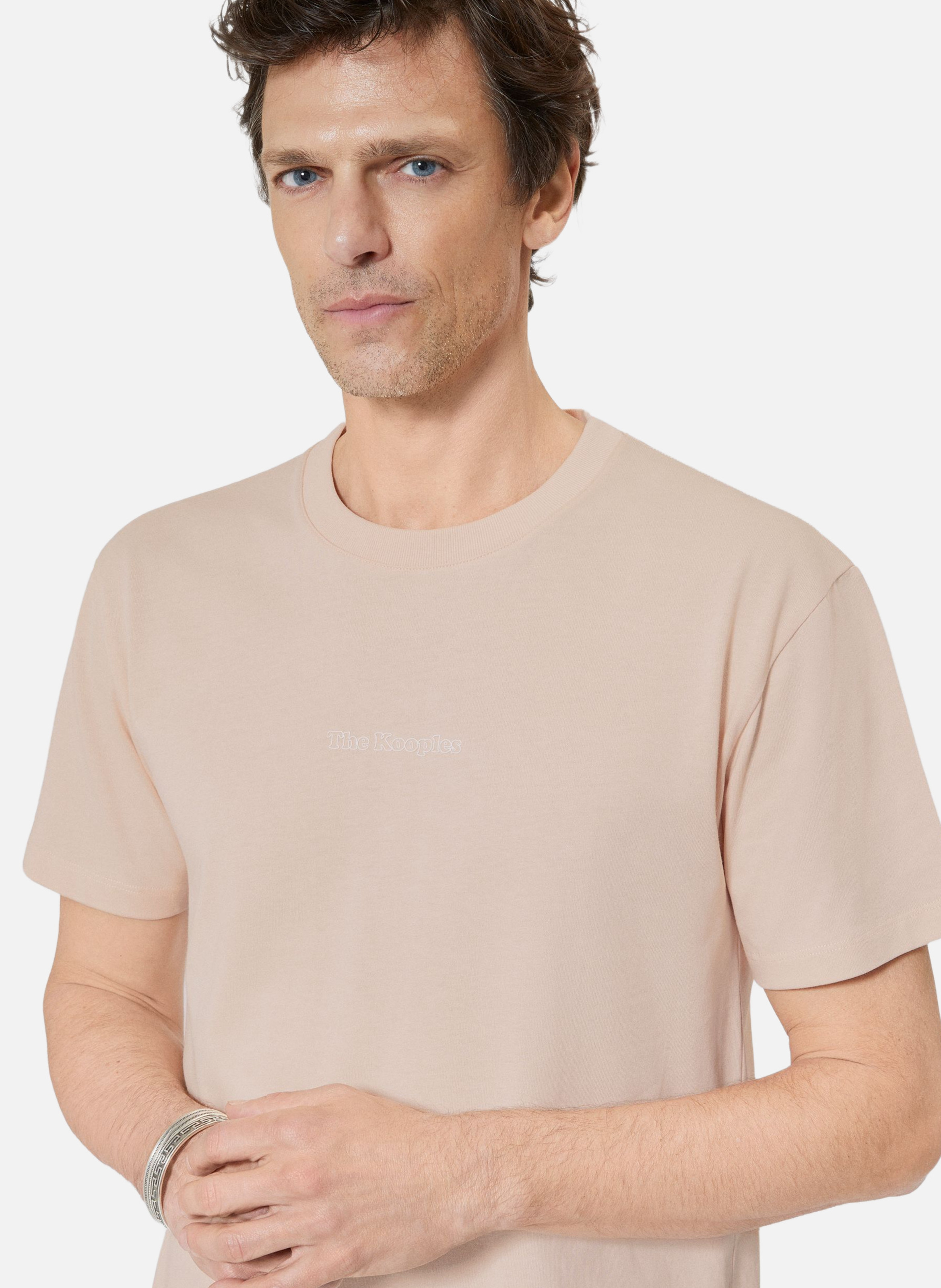 T-shirt avec logo détouré THE KOOPLES Rose
