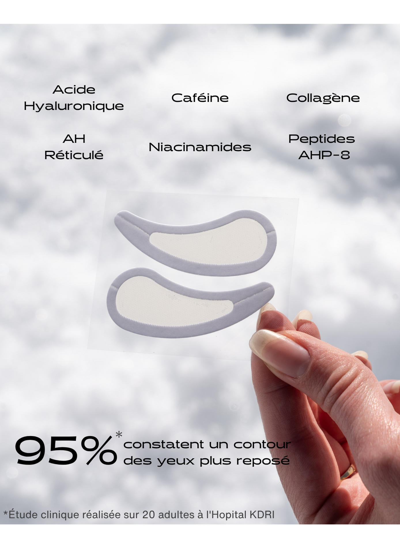 Patch Contour des Yeux Microneedling KOSMOPELLIS No color