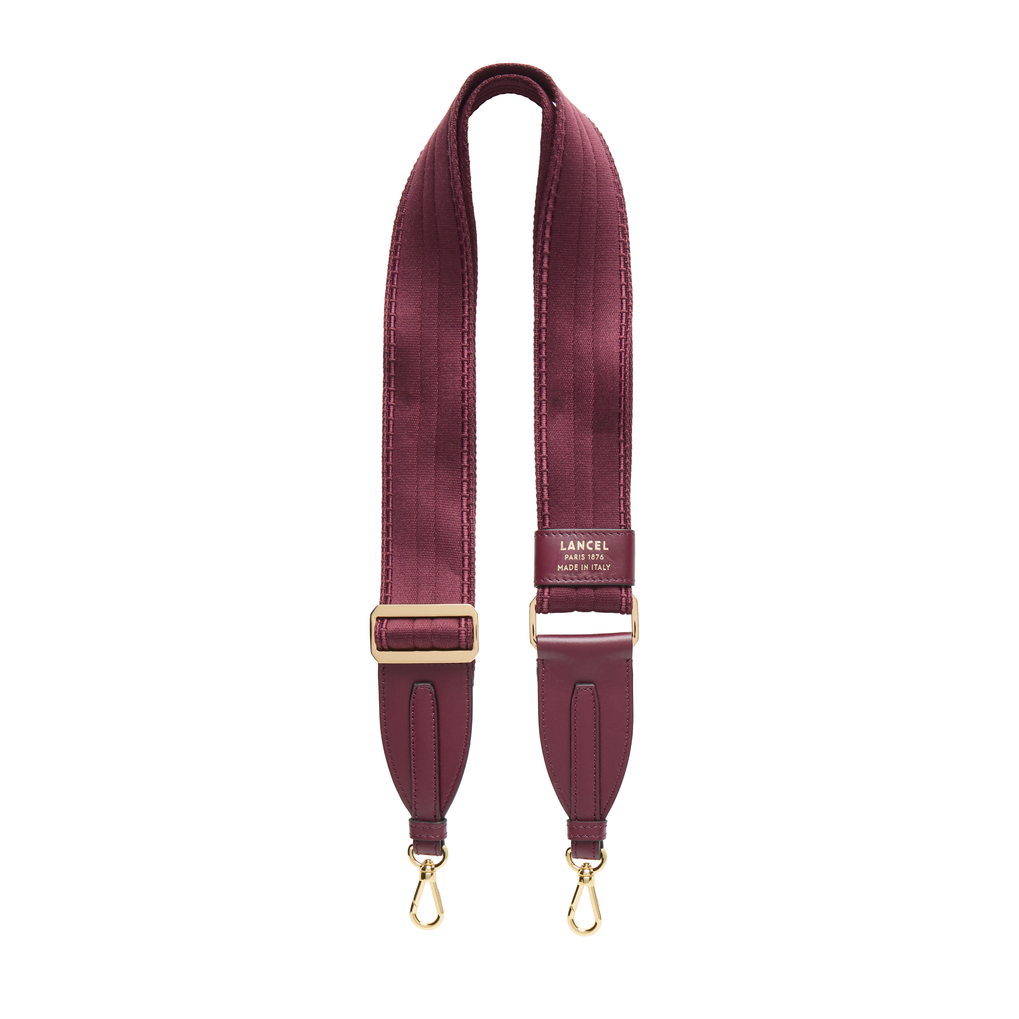 Bandoulière sangle ajustable bcbg de lancel en cuir LANCEL Violet