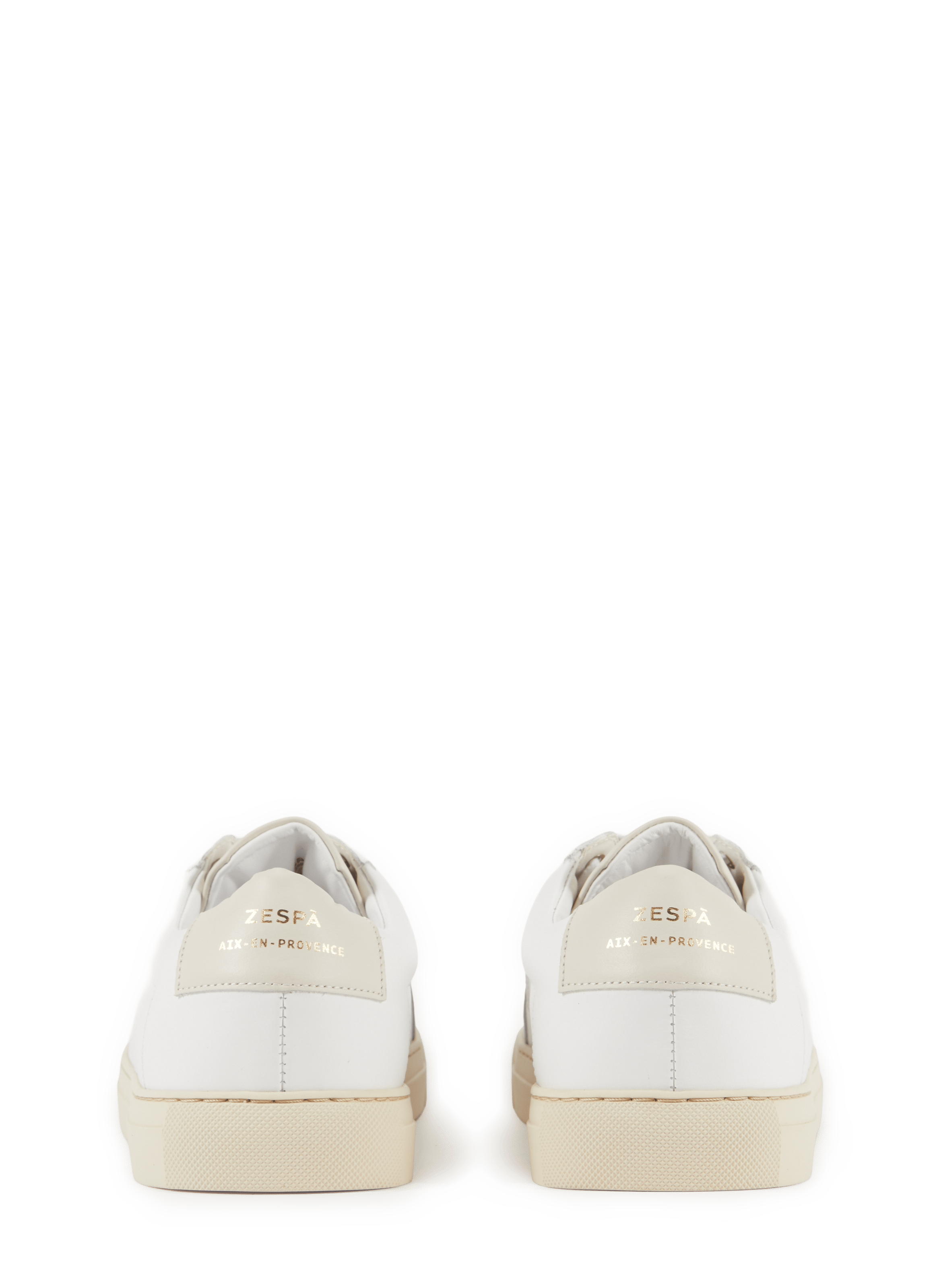 Baskets ZSP4 en cuir ZESPA Blanc