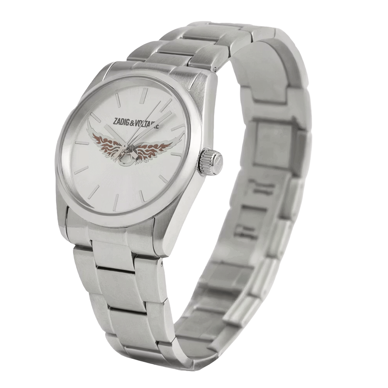 Montre en acier ZADIG&VOLTAIRE Argent