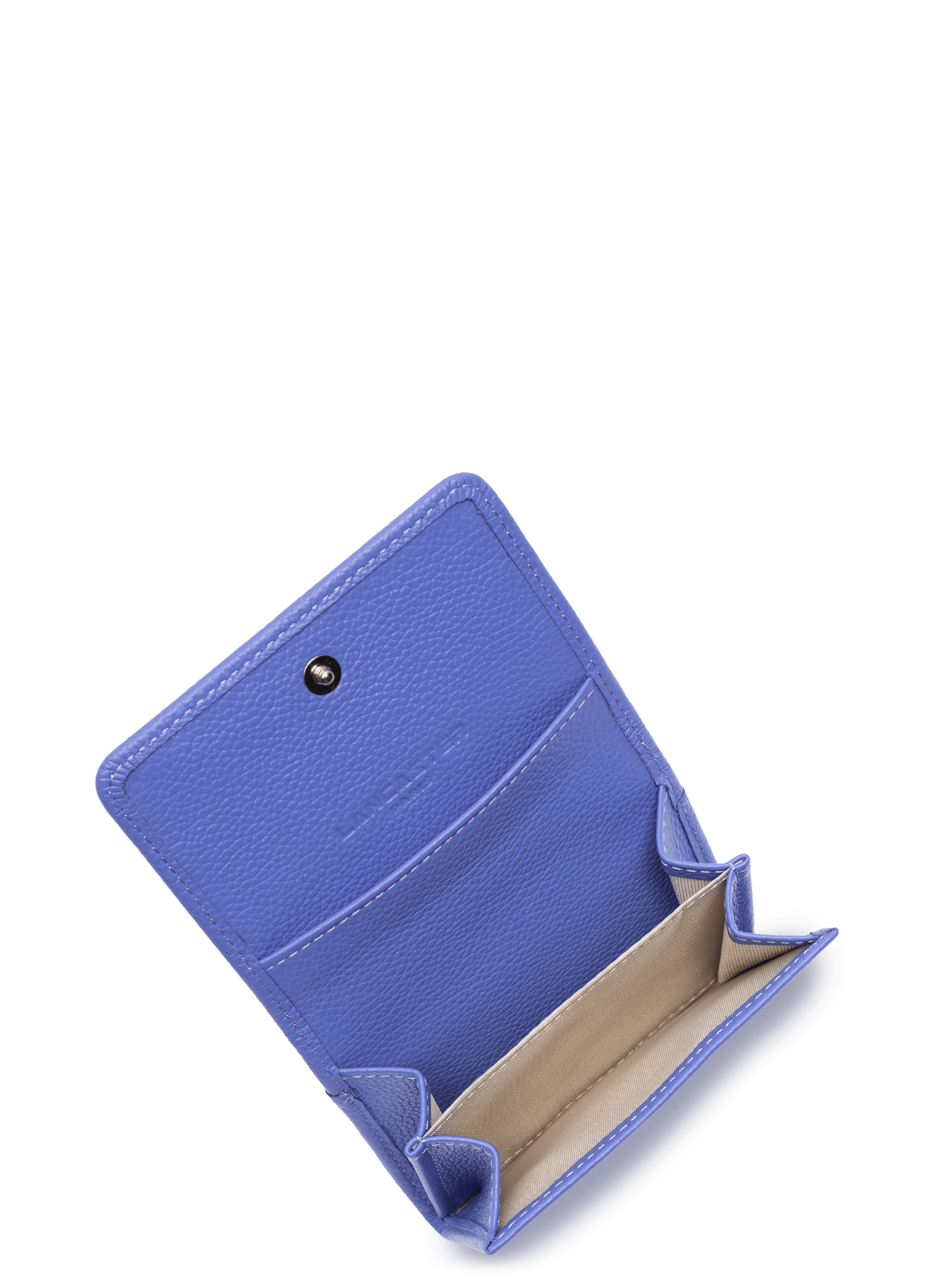 Porte-cartes - foulonné pm | Bleu LANCASTER Femme