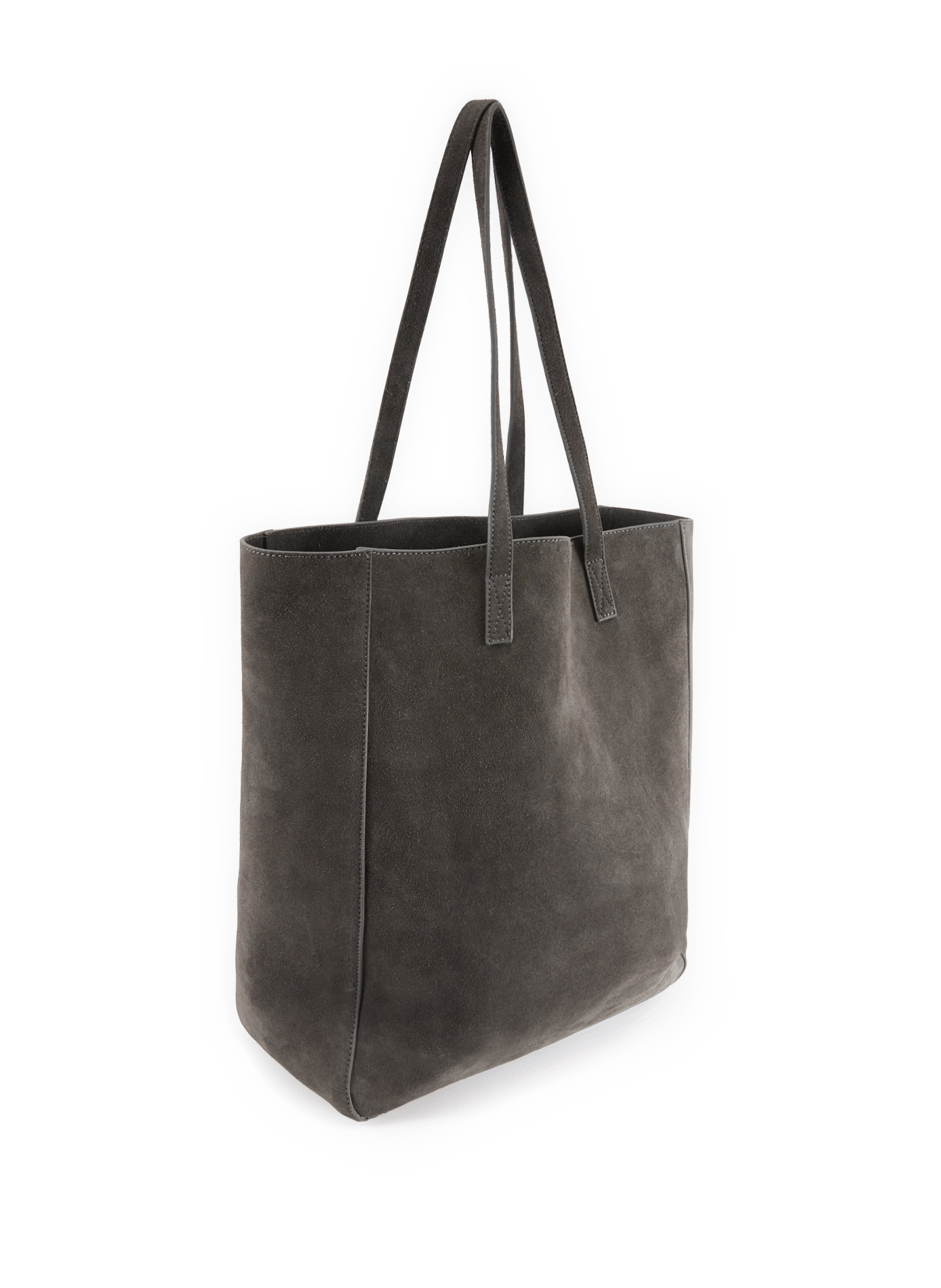Sac cabas Gab en cuir SAISON 1865 Gris