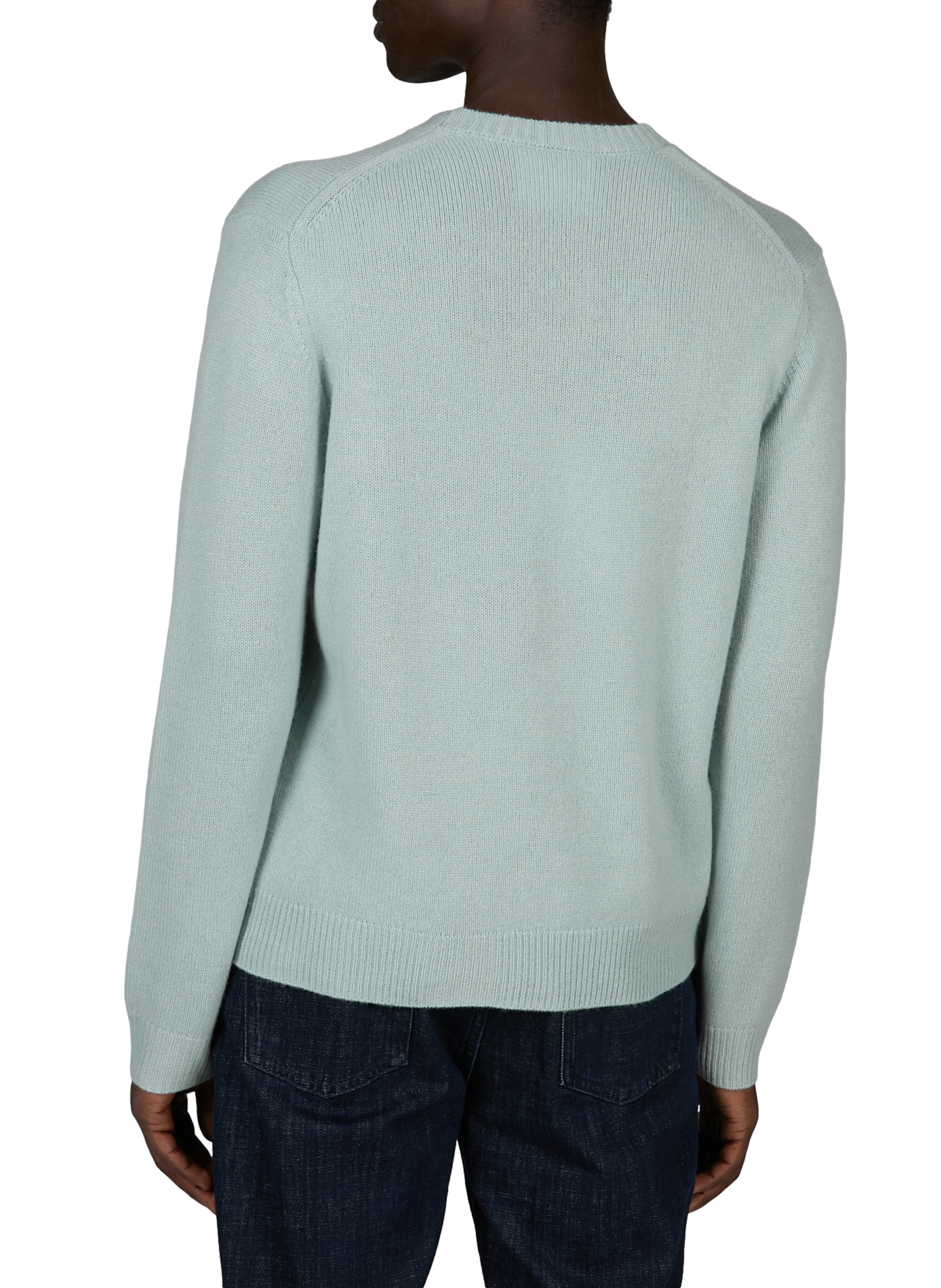Pull col rond droit en cachemire CLOSED Bleu