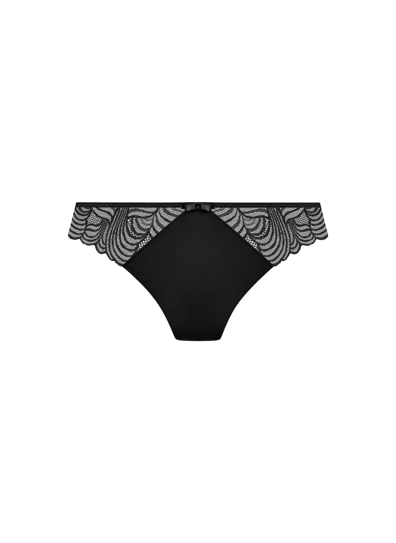 Thong with lace detail FREYA Black