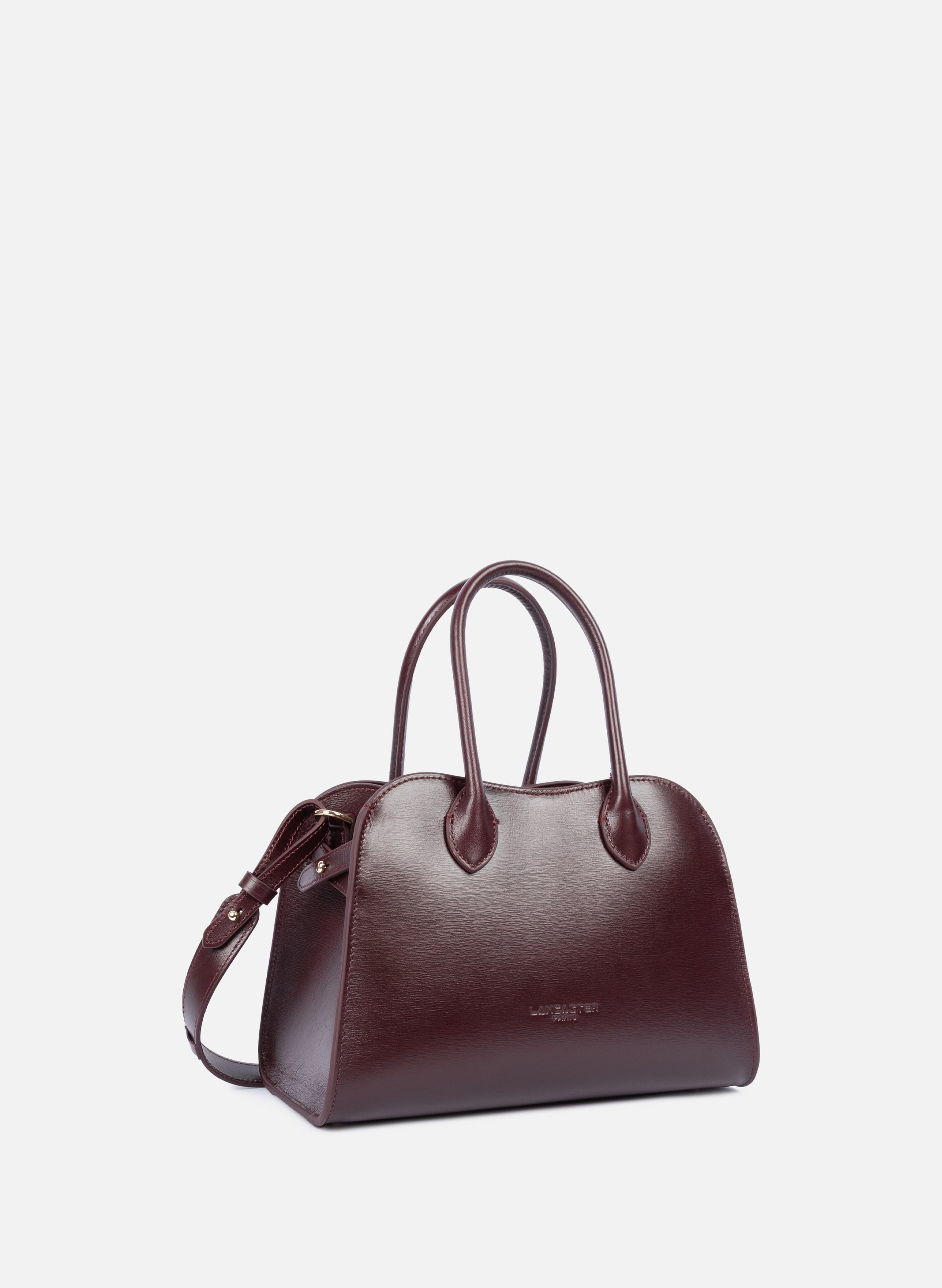 Kleine handtas - box hopper LANCASTER Rood