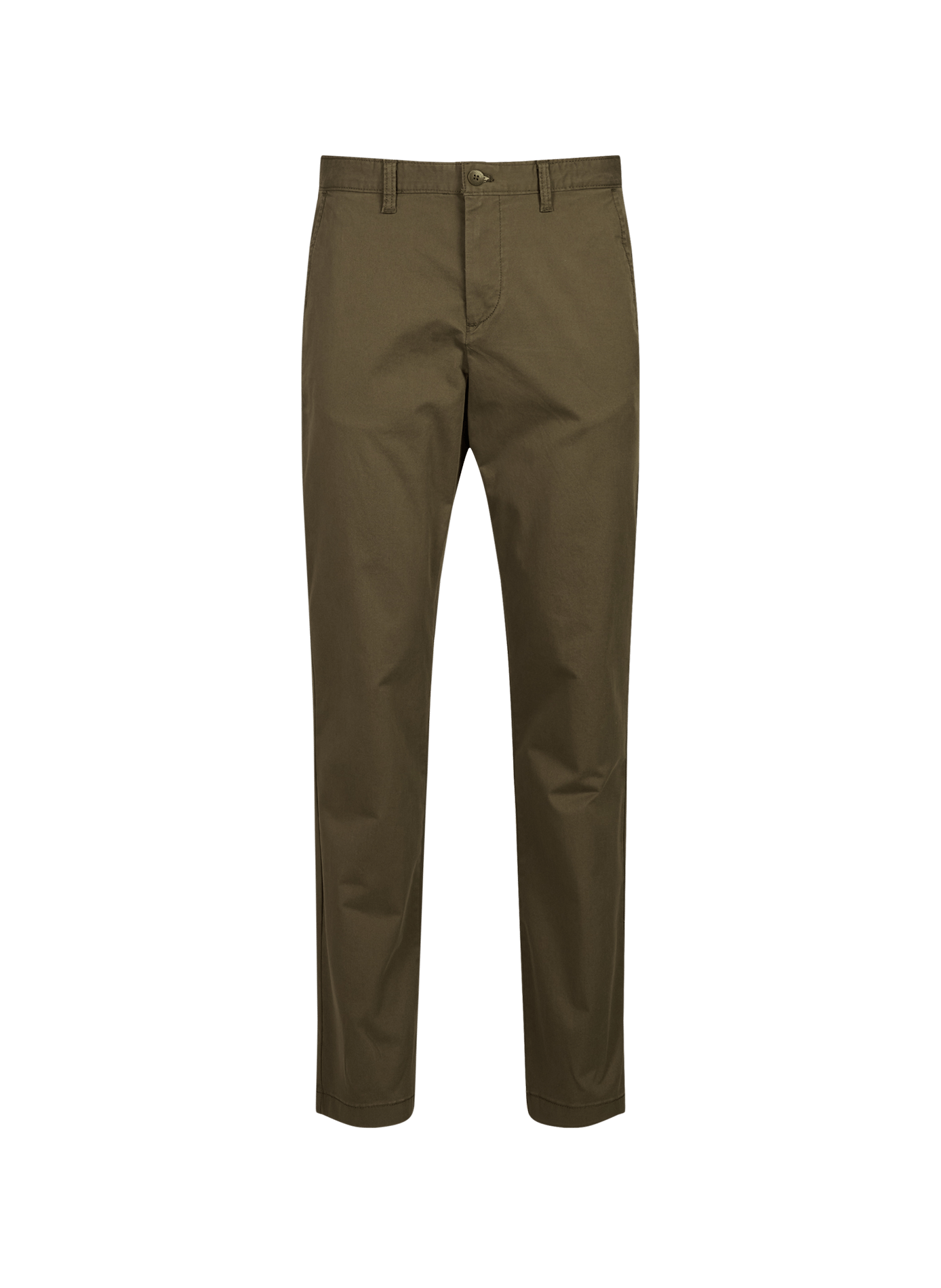 Straight cotton-blend trousers TIMBERLAND Khaki