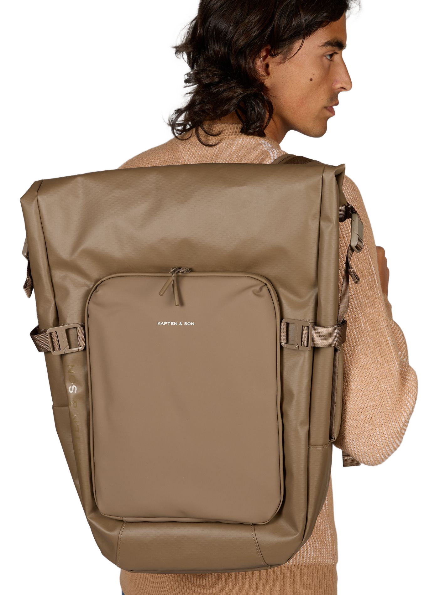 Rucksack Lisbon Pro KAPTEN & SON Braun
