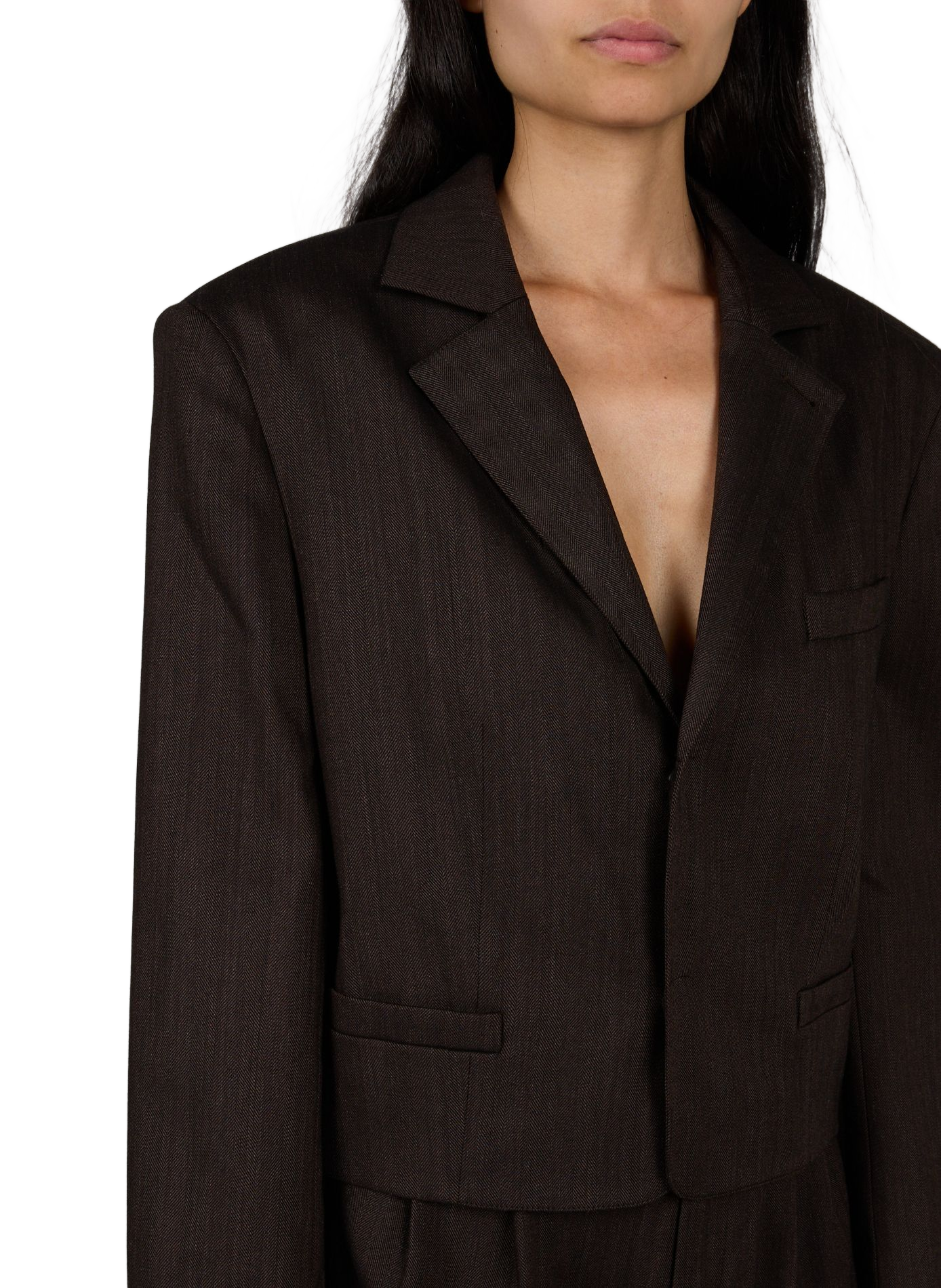 Blazer aus Wollmischung TIBI Mehrfarbig