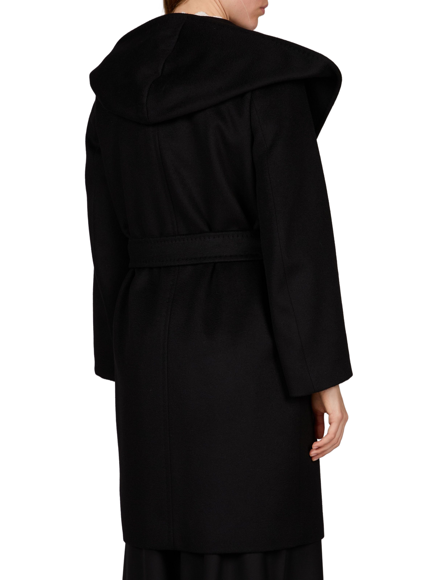 Jas NEWMANG van wol MAX MARA STUDIO Zwart