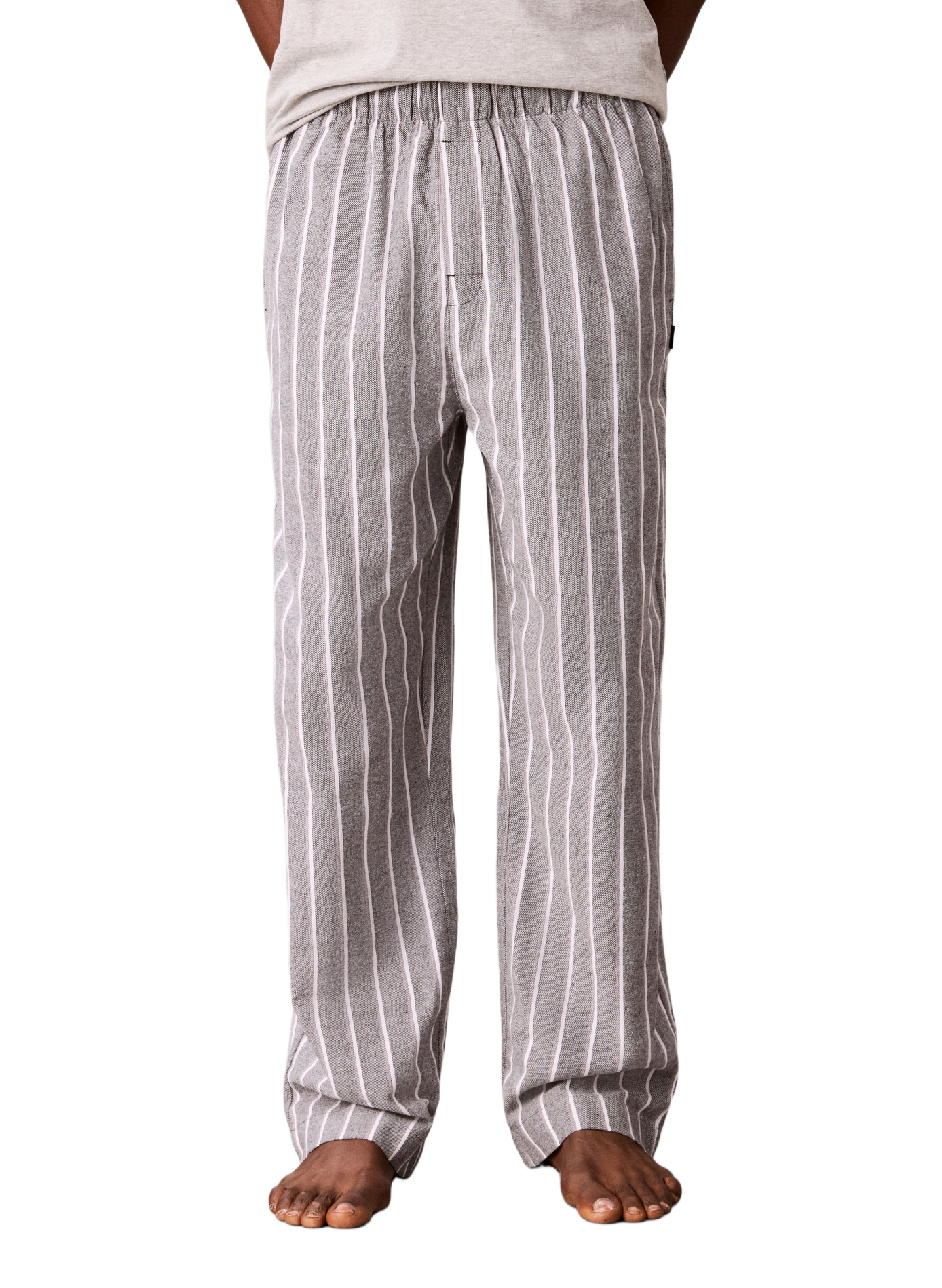 Karierter Pyjamahose aus Baumwolle CALVIN KLEIN Mehrfarbig