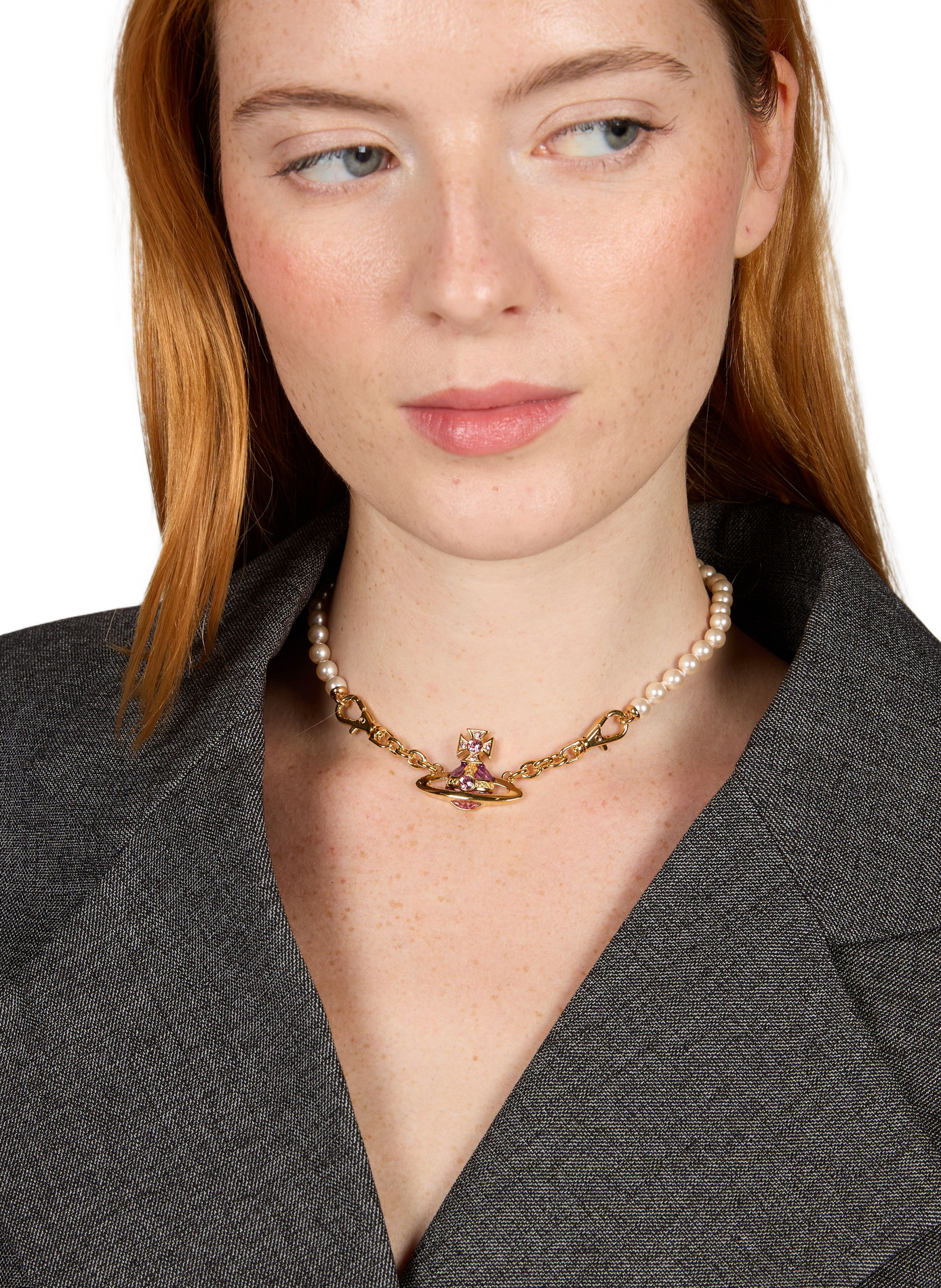 Halskette Aïda aus Messing VIVIENNE WESTWOOD Mehrfarbig