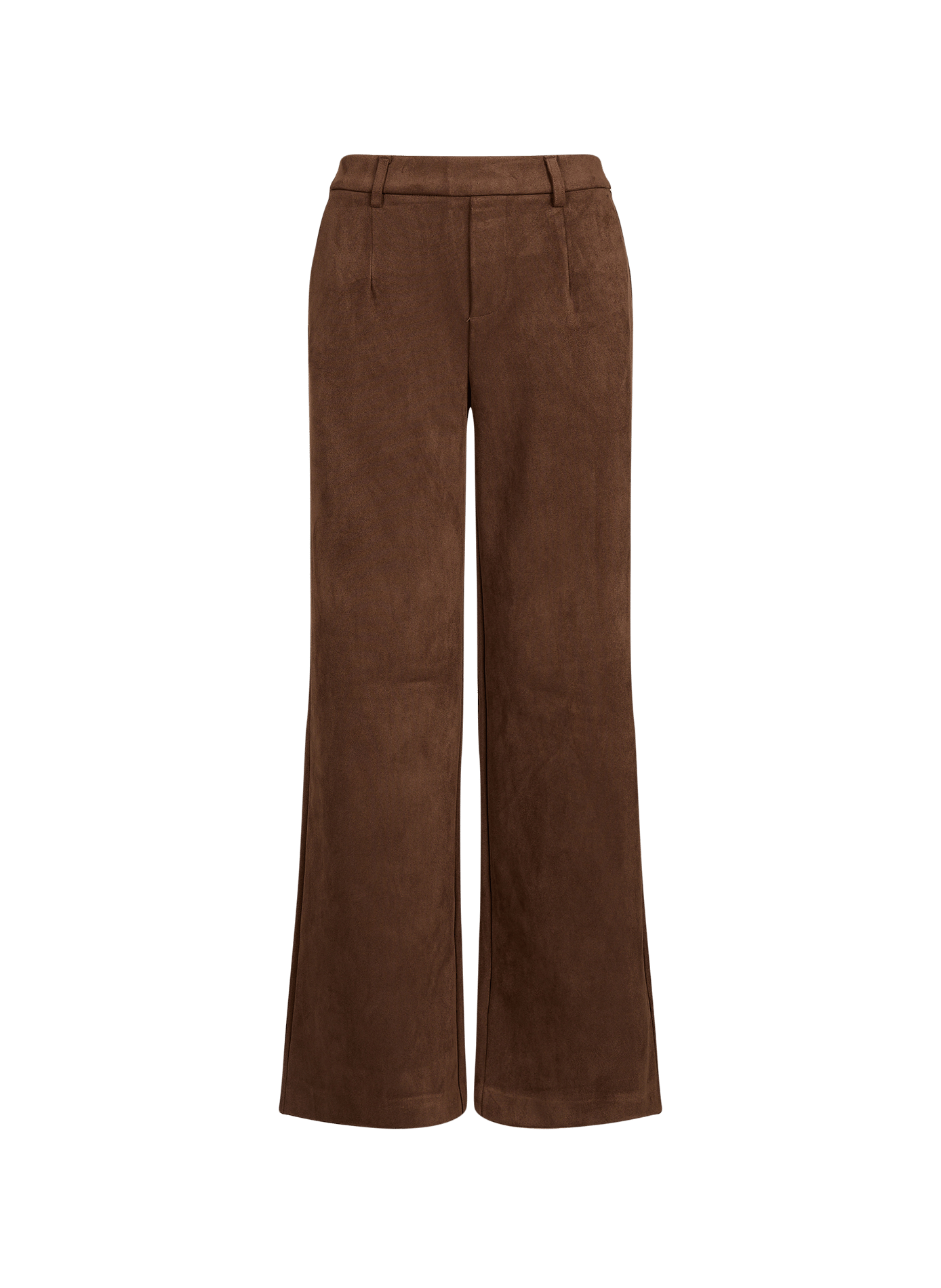 Pantaloni barrel Objdenna in camoscio OBJECT Marrone