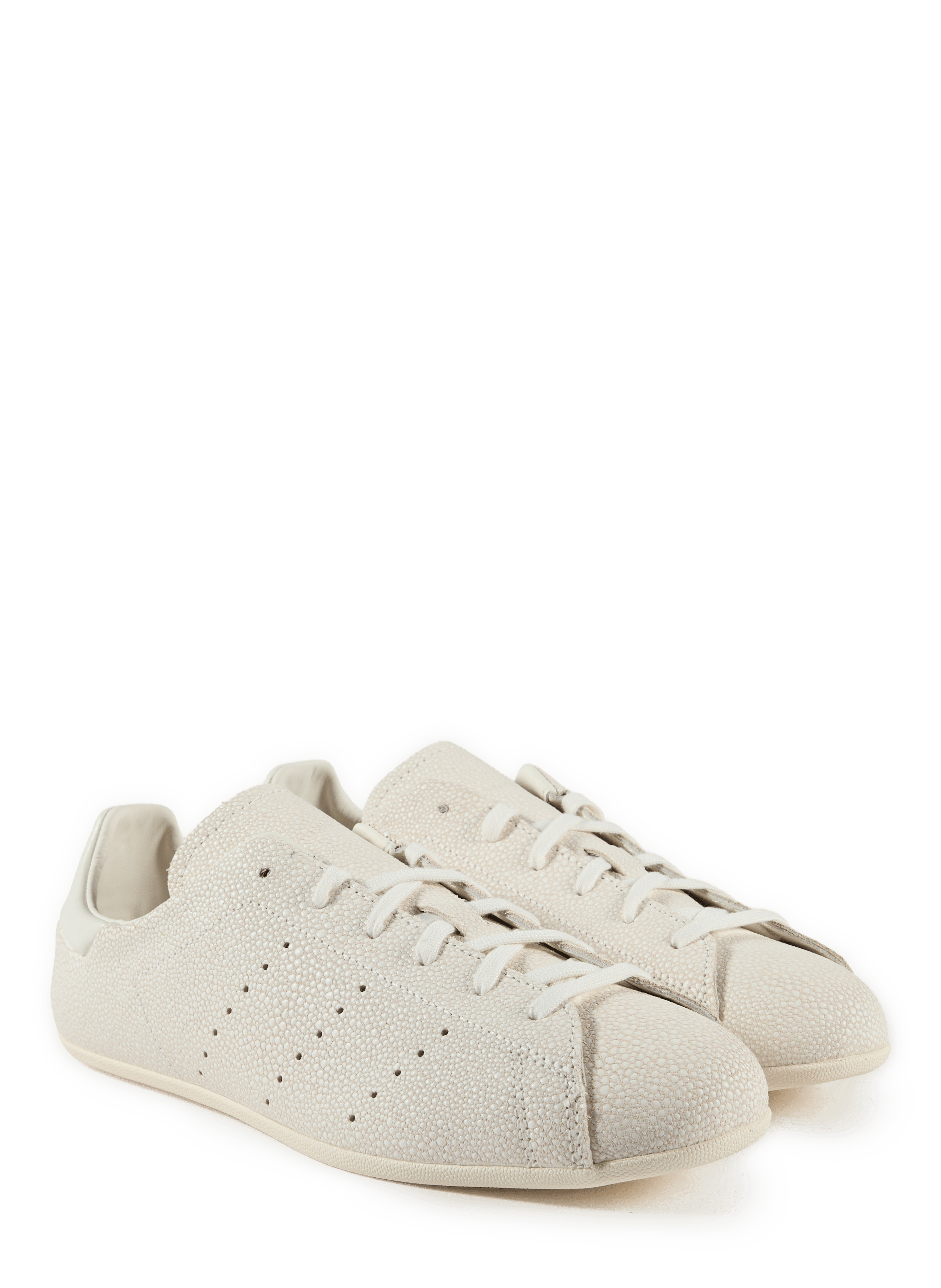 Zapatillas bajas de cuero ADIDAS Blanco