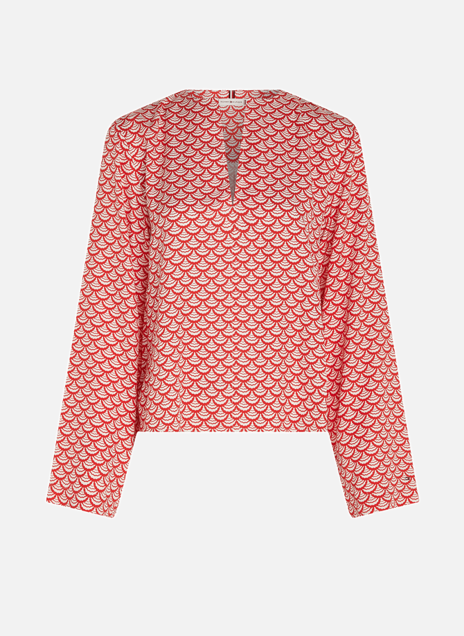 TOMMY HILFIGER printed blouse
