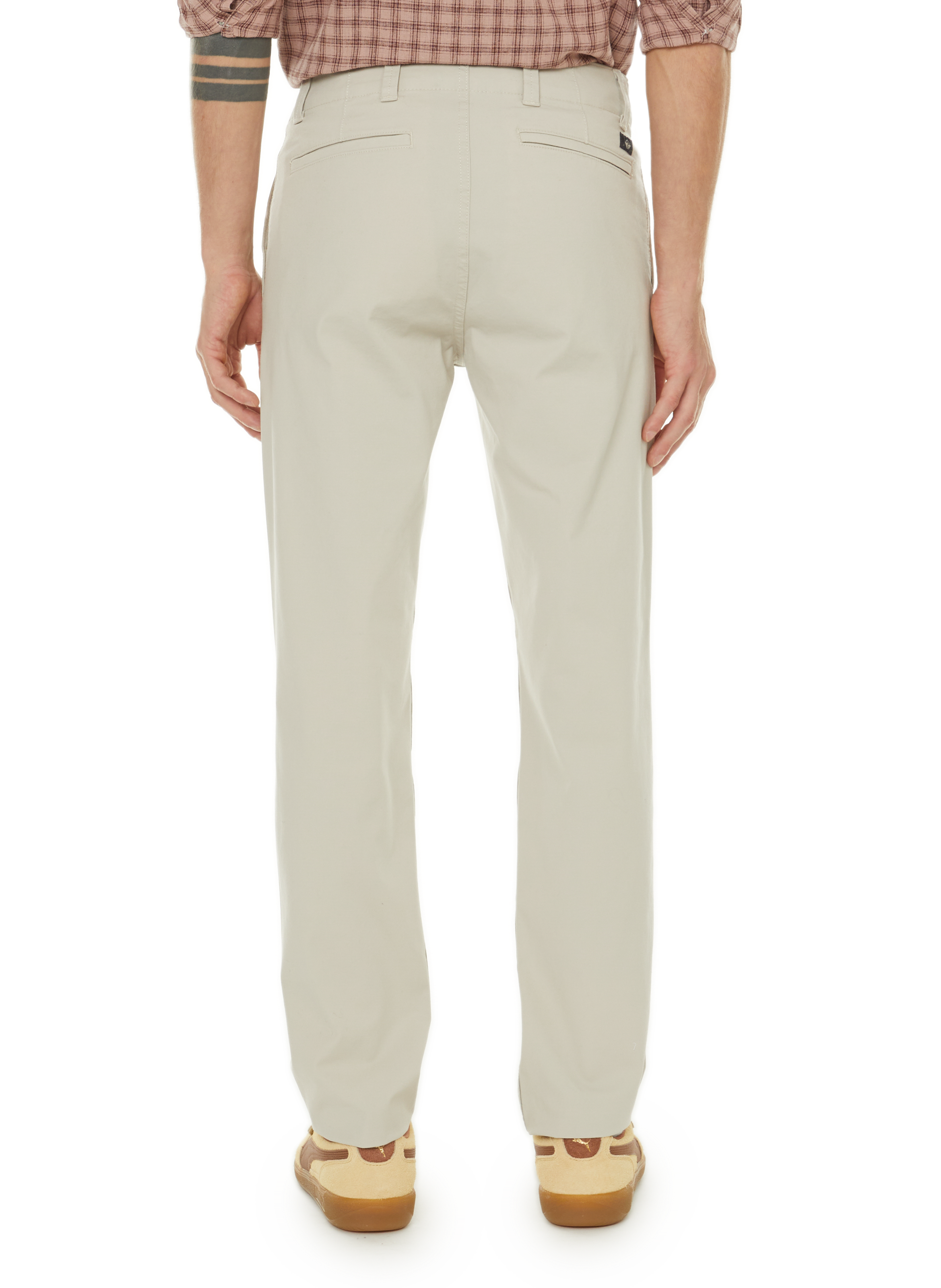 Pantalon slim en coton DOCKERS Beige
