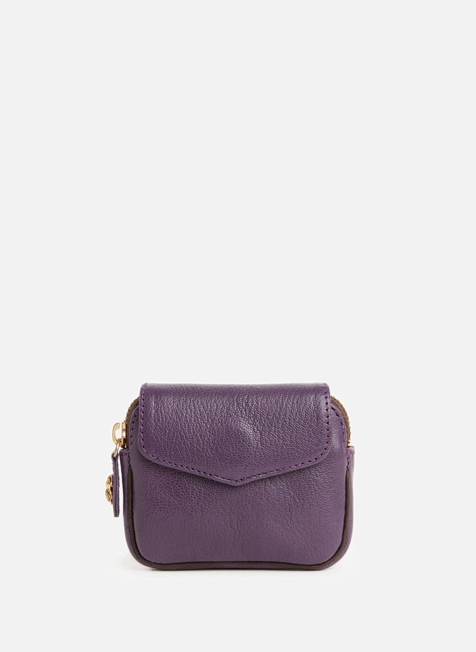 CLARIS VIROT leather purse