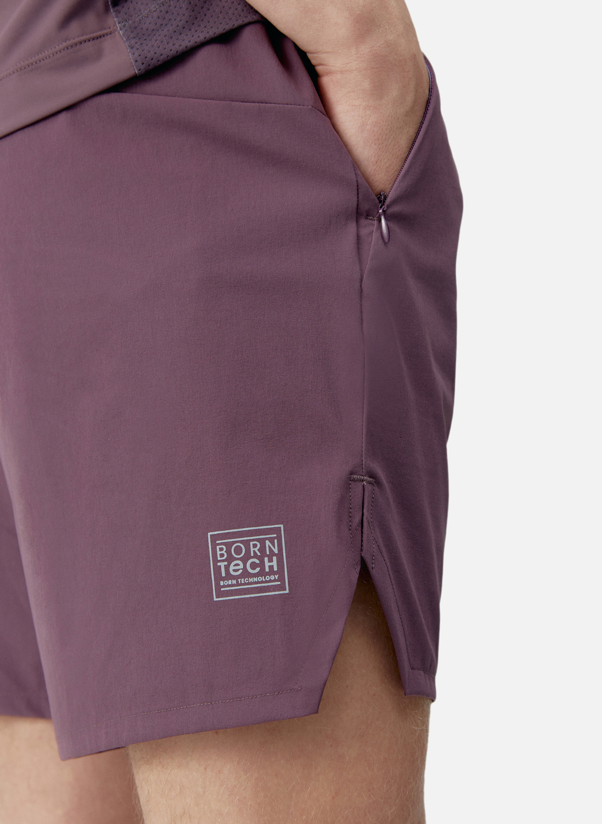 Short de sport homme training malaui BORN LIVING YOGA Violet