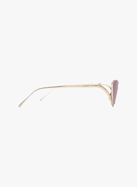 Lunettes de soleil Shooting Star en acier inoxydable | Rouge by LOEWE Lunettes de soleil Shooting Star en acier inoxydable Rouge