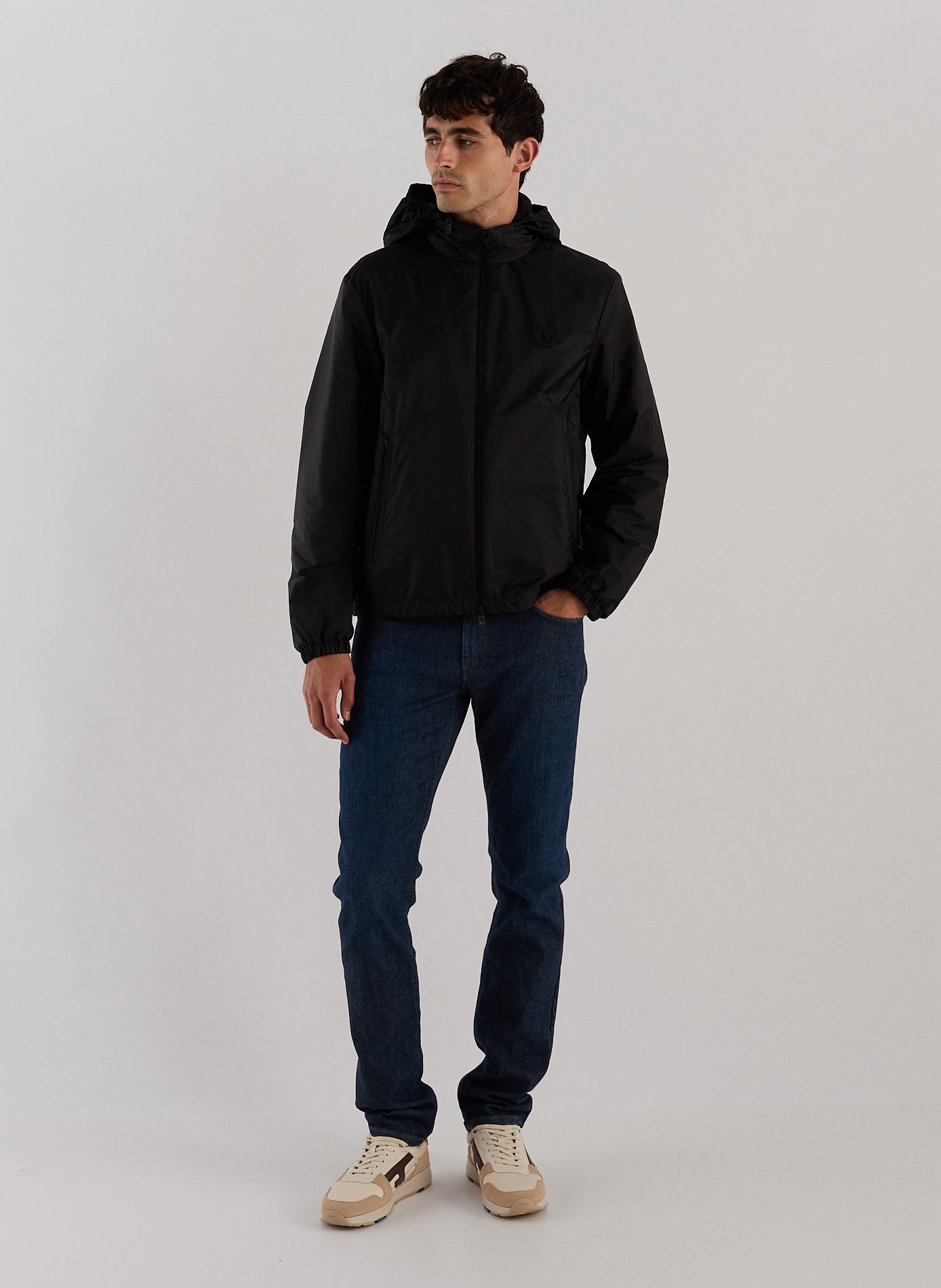 Light Jacket Ouge MONCLER Black