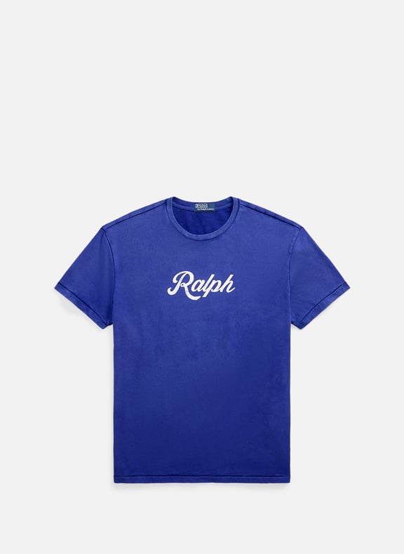 Classic Cotton T-Shirt Purple by POLO RALPH LAUREN POLO RALPH LAUREN Classic Cotton T-Shirt Purple