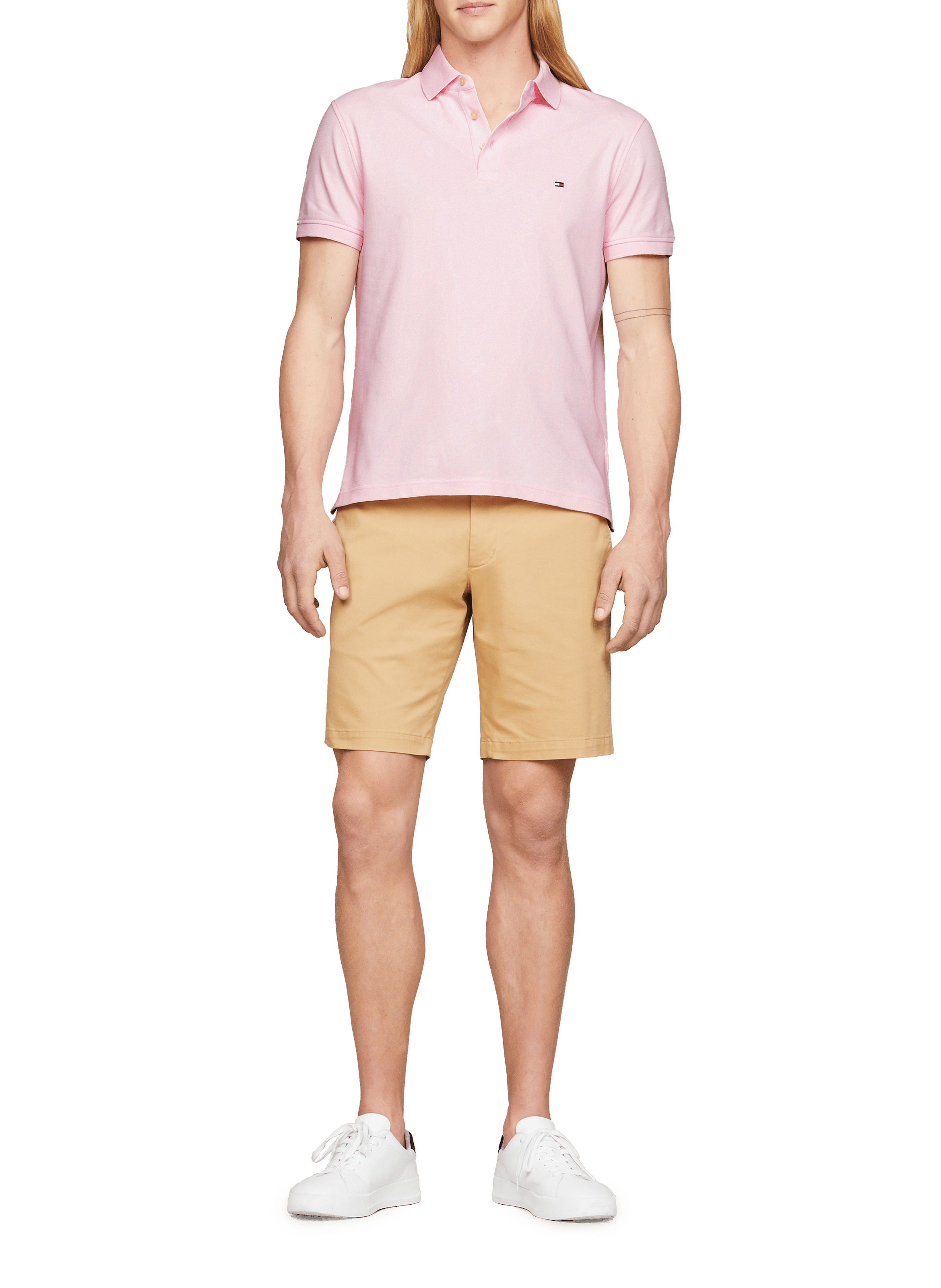 Short-sleeved polo shirt TOMMY HILFIGER Pink