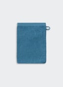 Organic cotton guest towel  Bleu