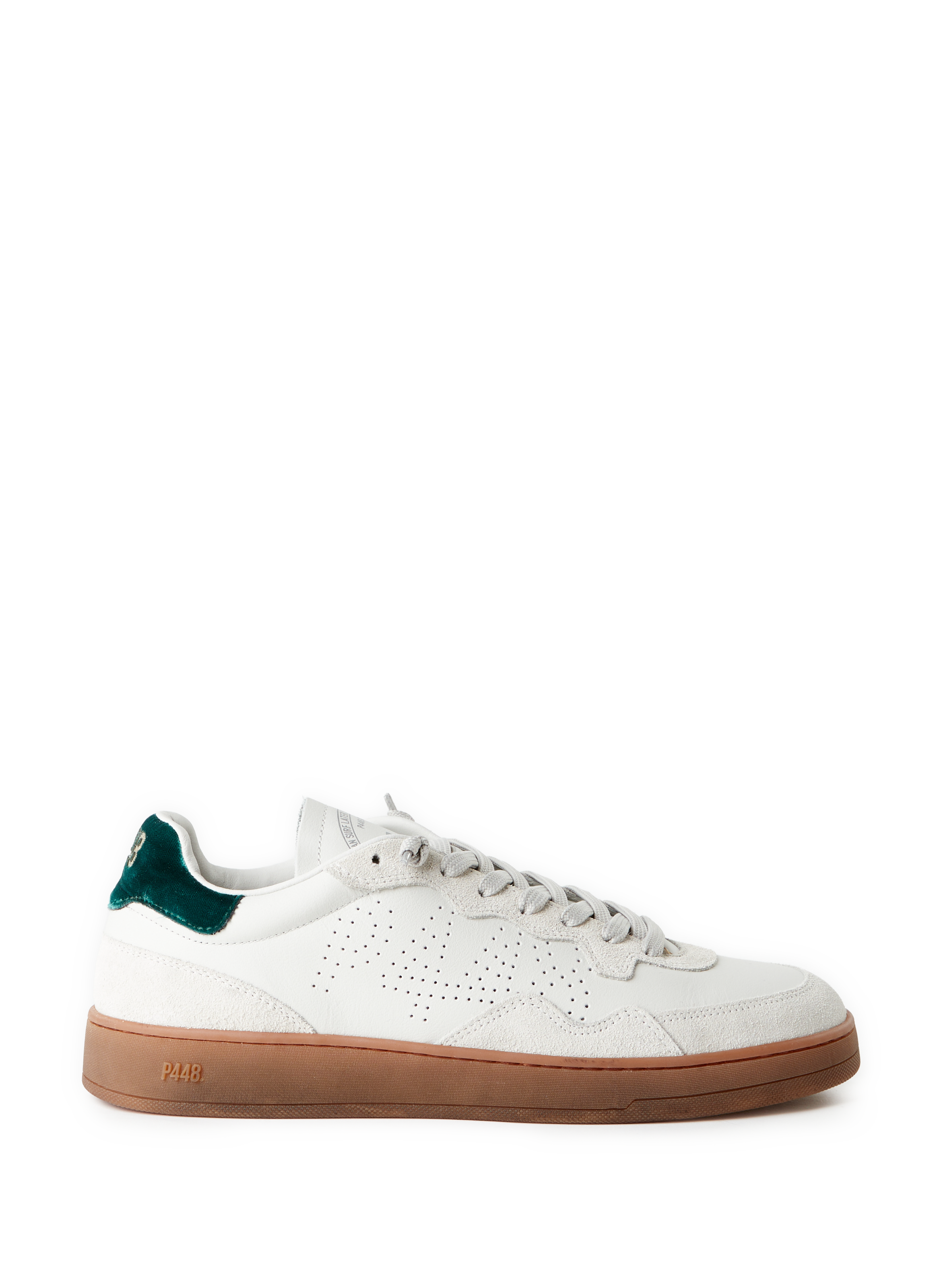 P448 Round-toe Sneakers White