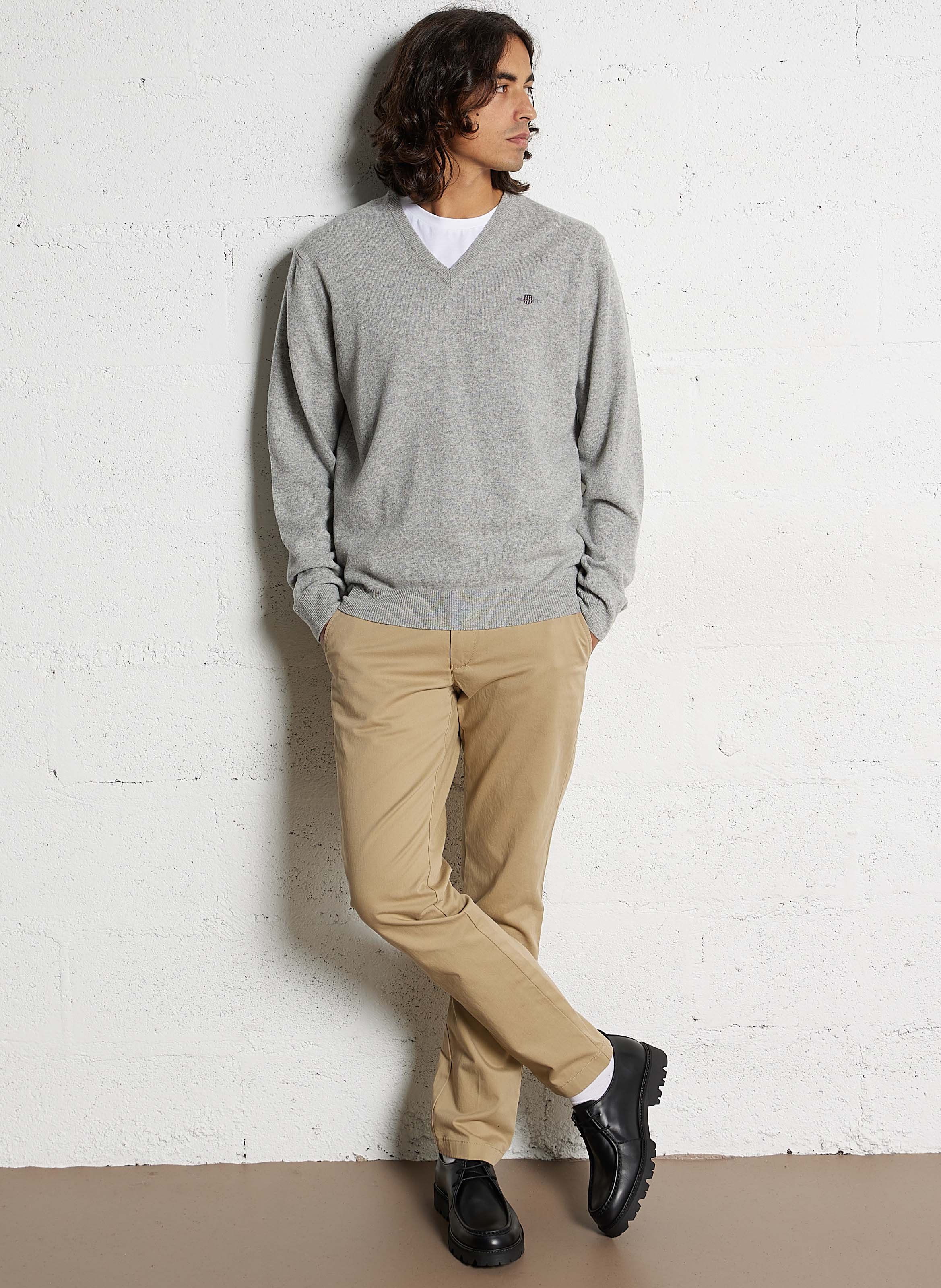 Derbies à lacets en cuir IKKS Noir