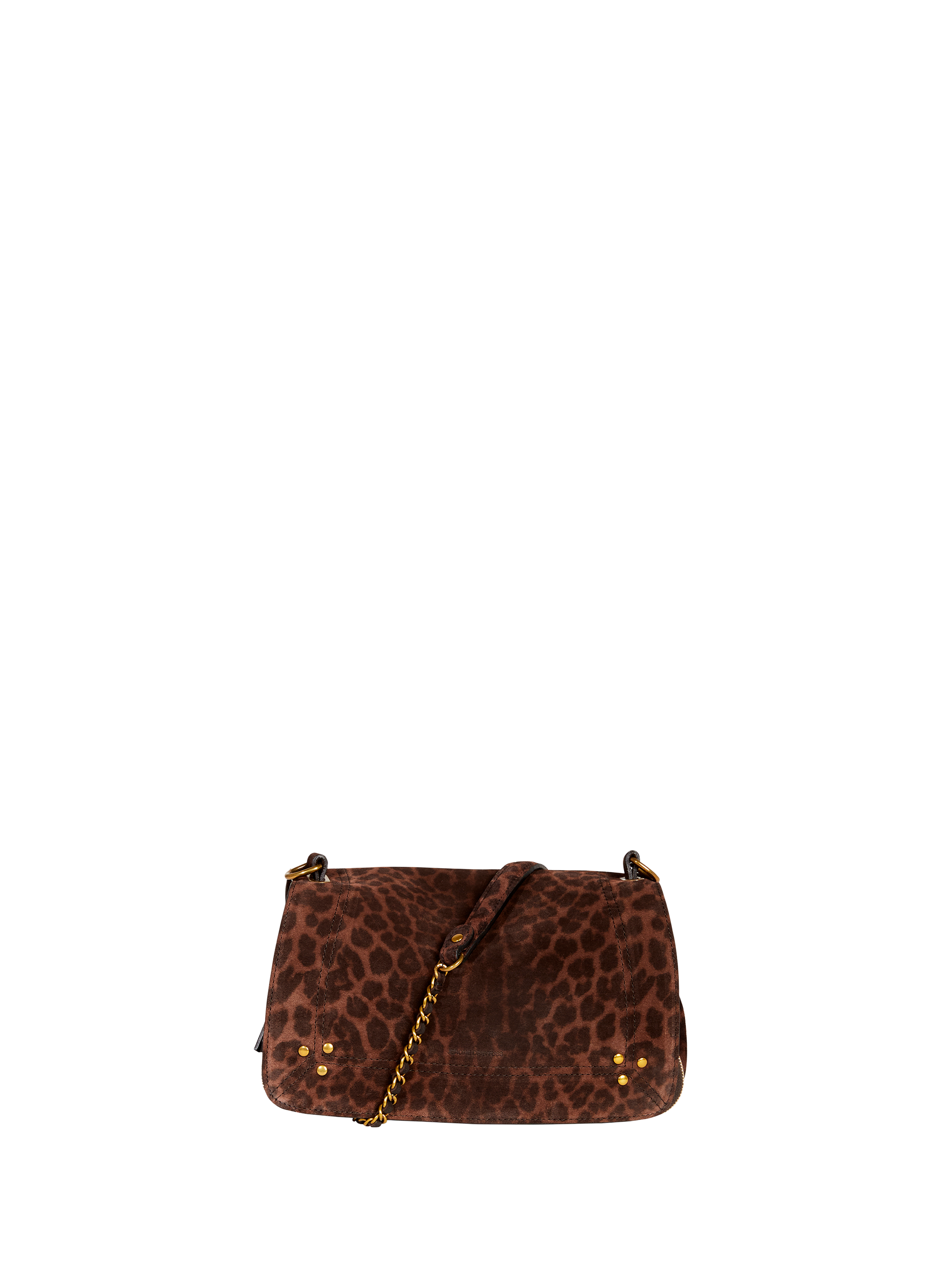 Sac bandoulière imprimé en cuir de veau et chèvre JÉRÔME DREYFUSS Multicolore