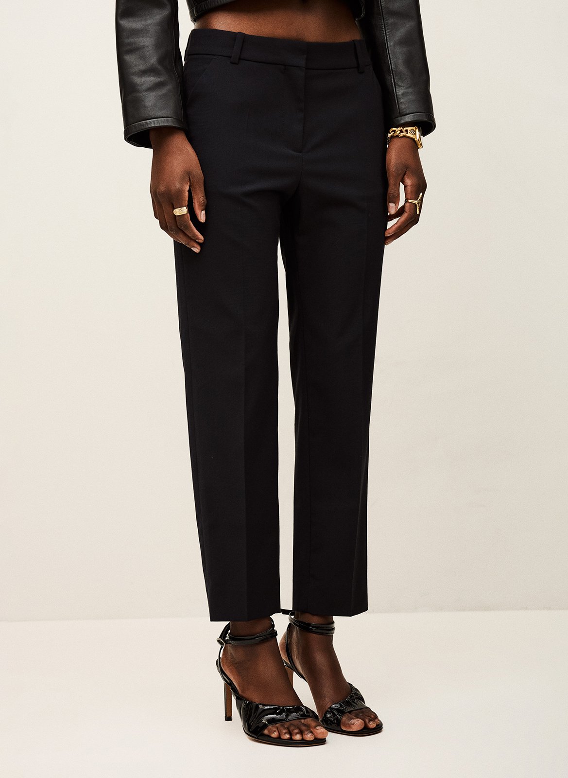 Pantalon cigarette coxo BA&SH Bleu