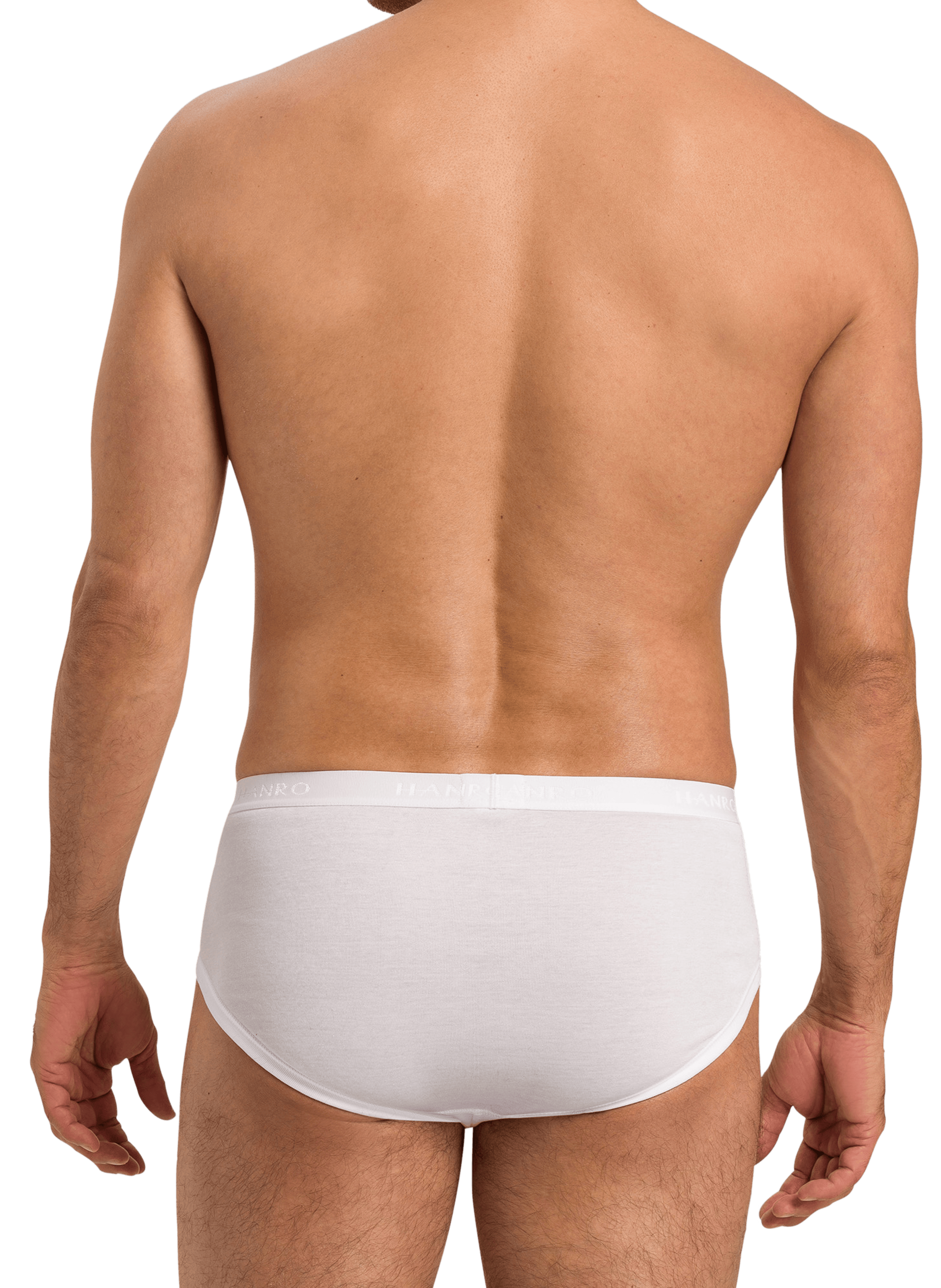 Cotton briefs HANRO White
