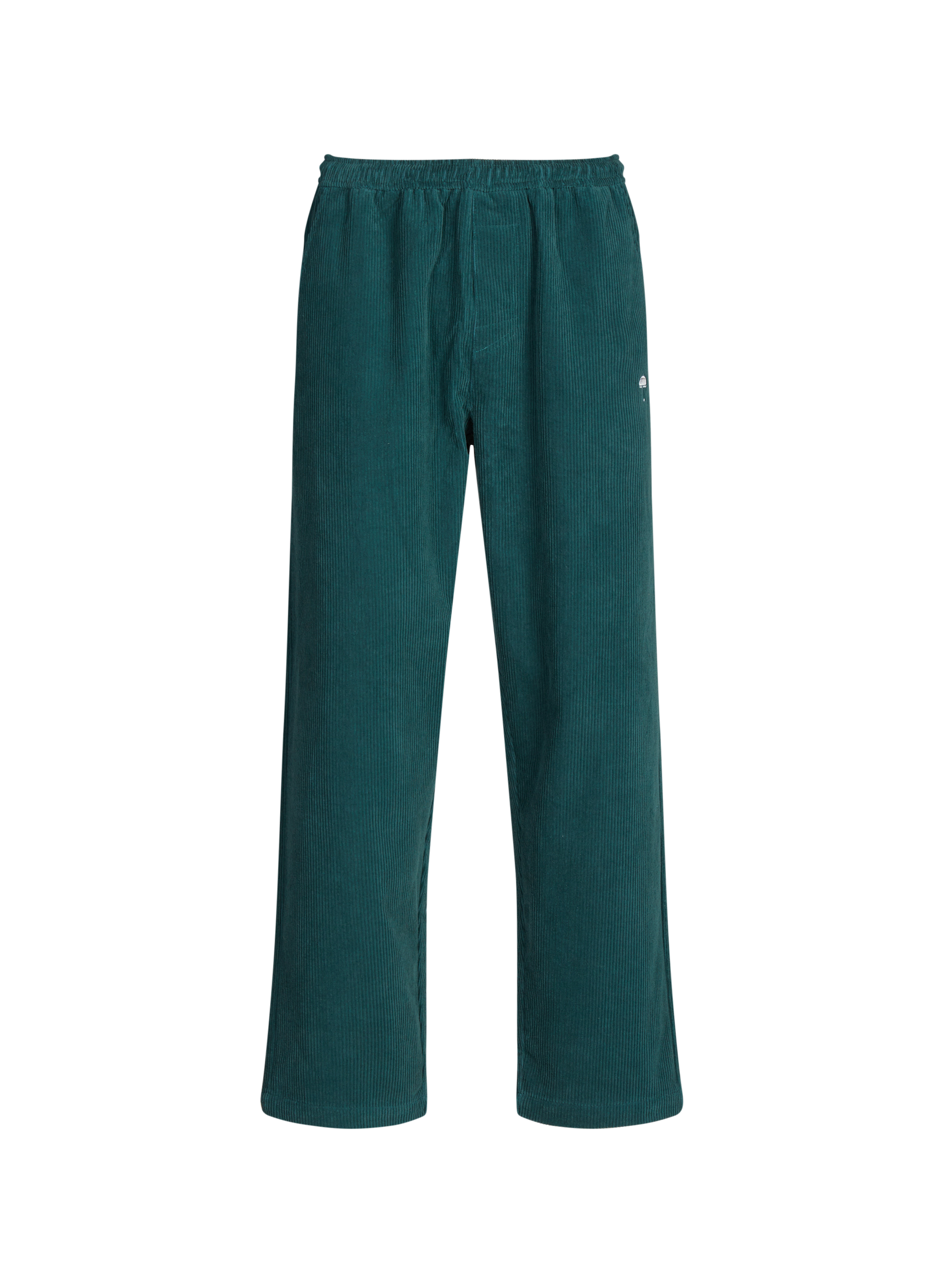 Wide corduroy cotton pants HELAS CAPS Green