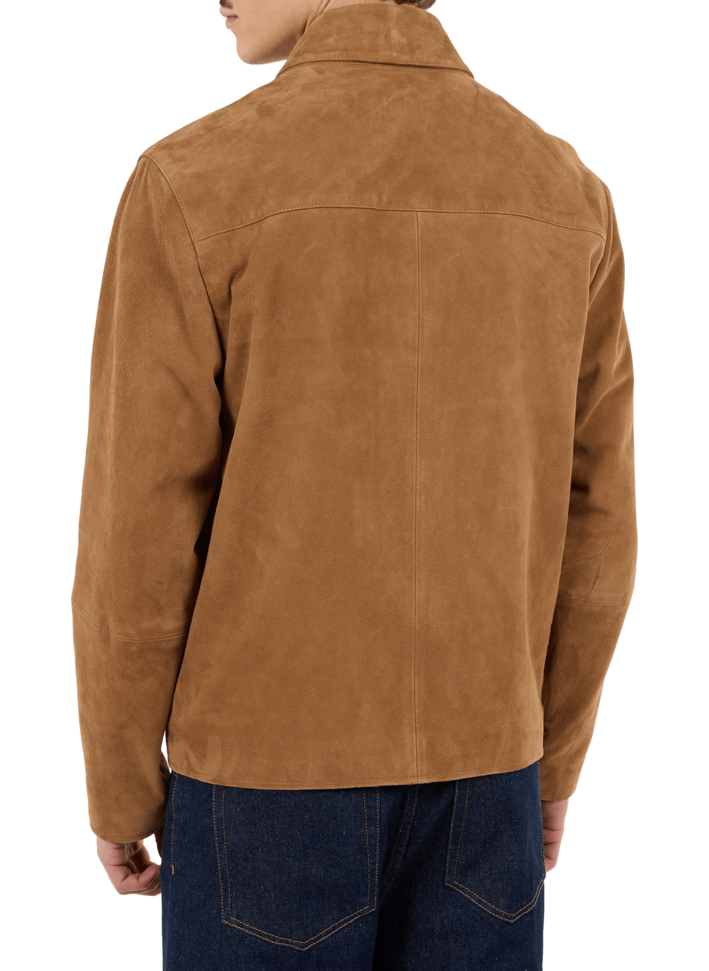 Suede jacket SAISON 1865 Beige
