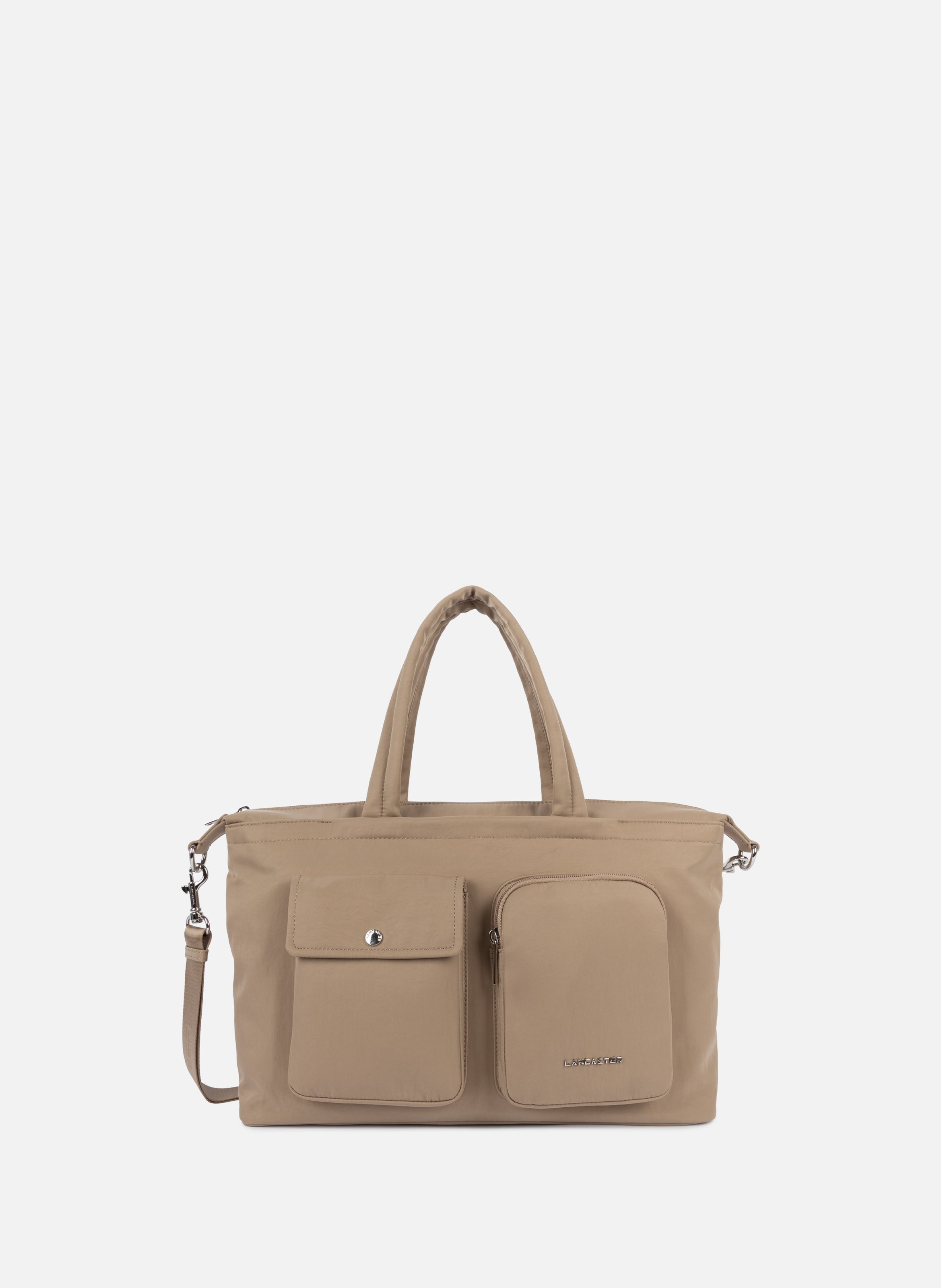 Sac à main bowling - Basic Pocket LANCASTER Marron