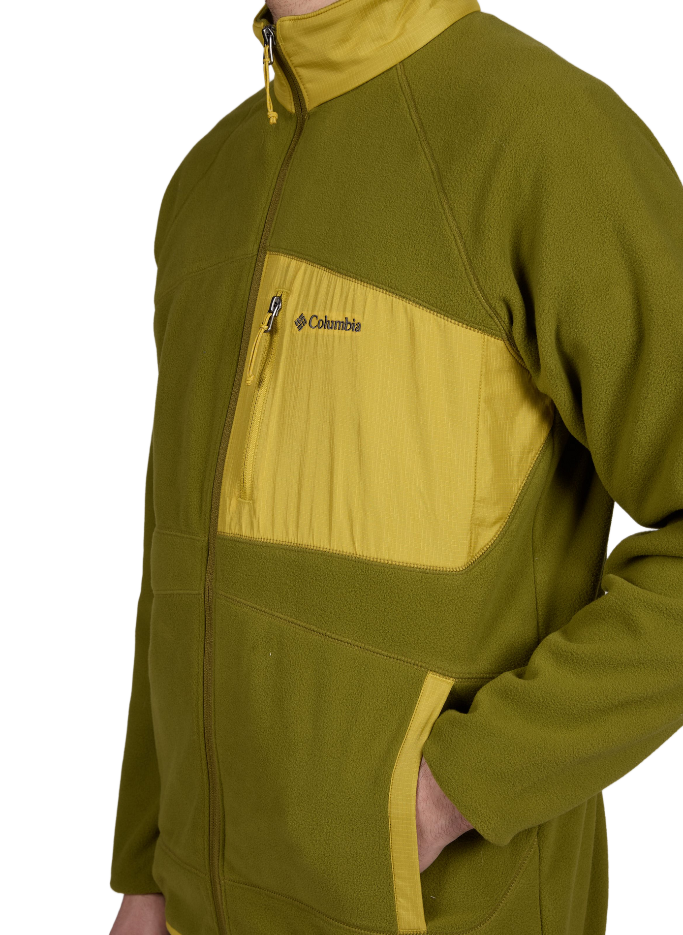 Veste polaire Fast Trek à col montant COLUMBIA Vert